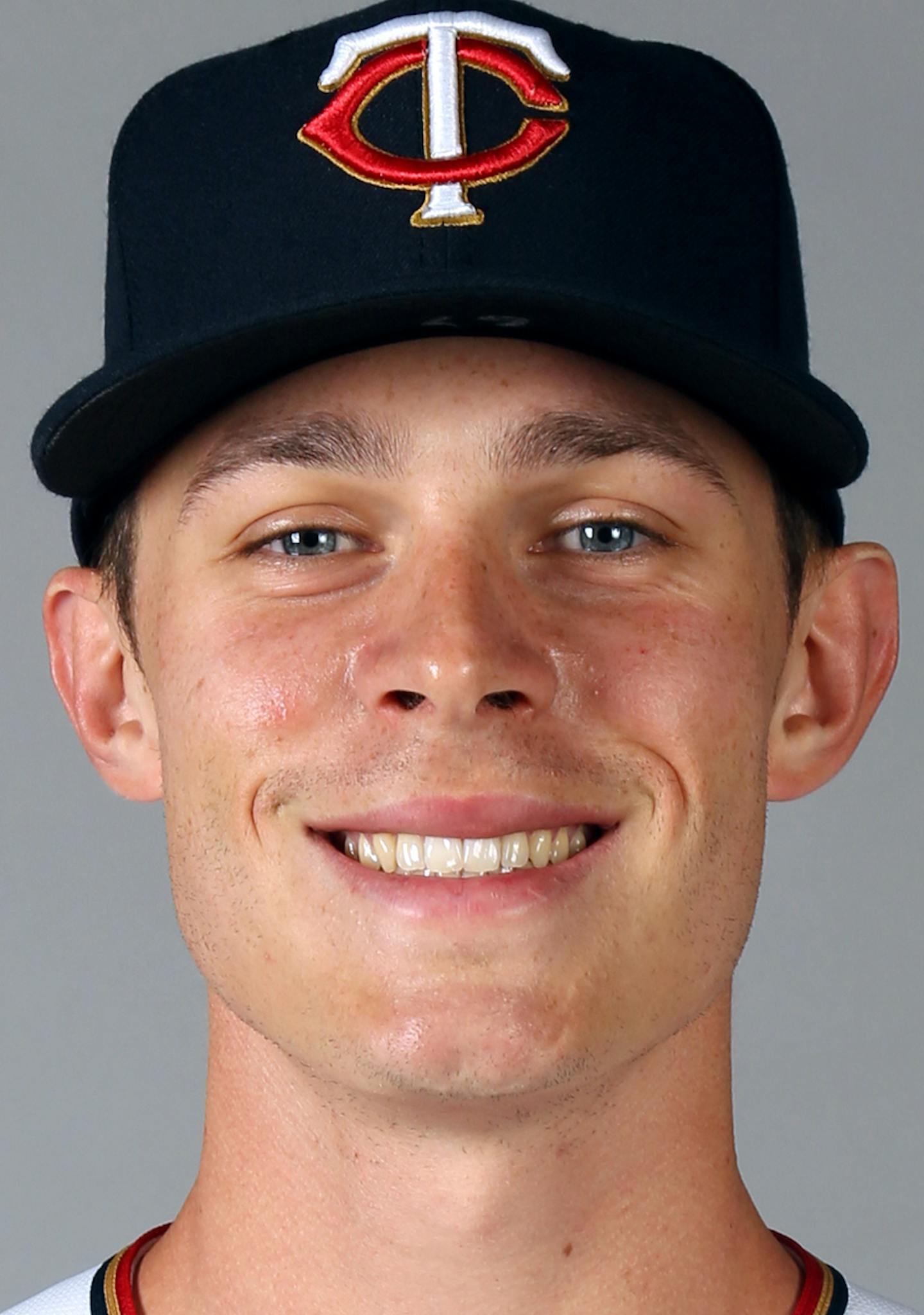 FORT MYERS, FL - MARCH 3: Max Kepler #67 of the Minnesota Twins poses during Photo Day on Tuesday, March 3, 2015 at Hammond Stadium in Fort Myers, Florida. (Photo by Robbie Rogers/MLB Photos via Getty Images) *** Local Caption *** Max Kepler ORG XMIT: 532475317