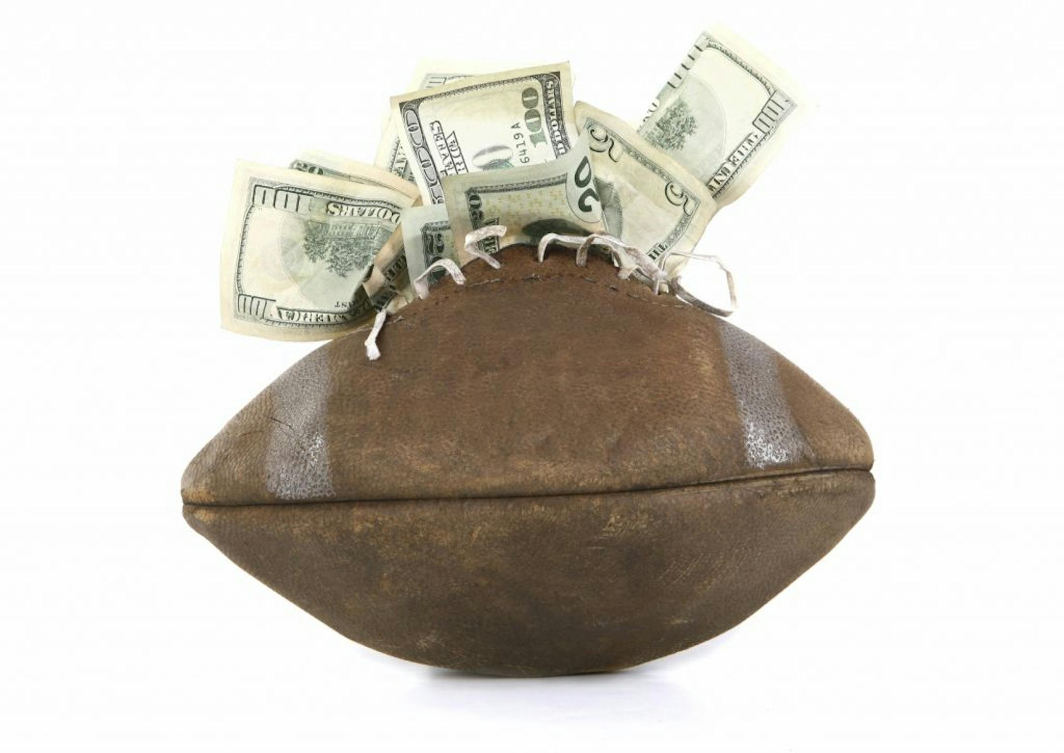 Football with money.iStockphoto.com