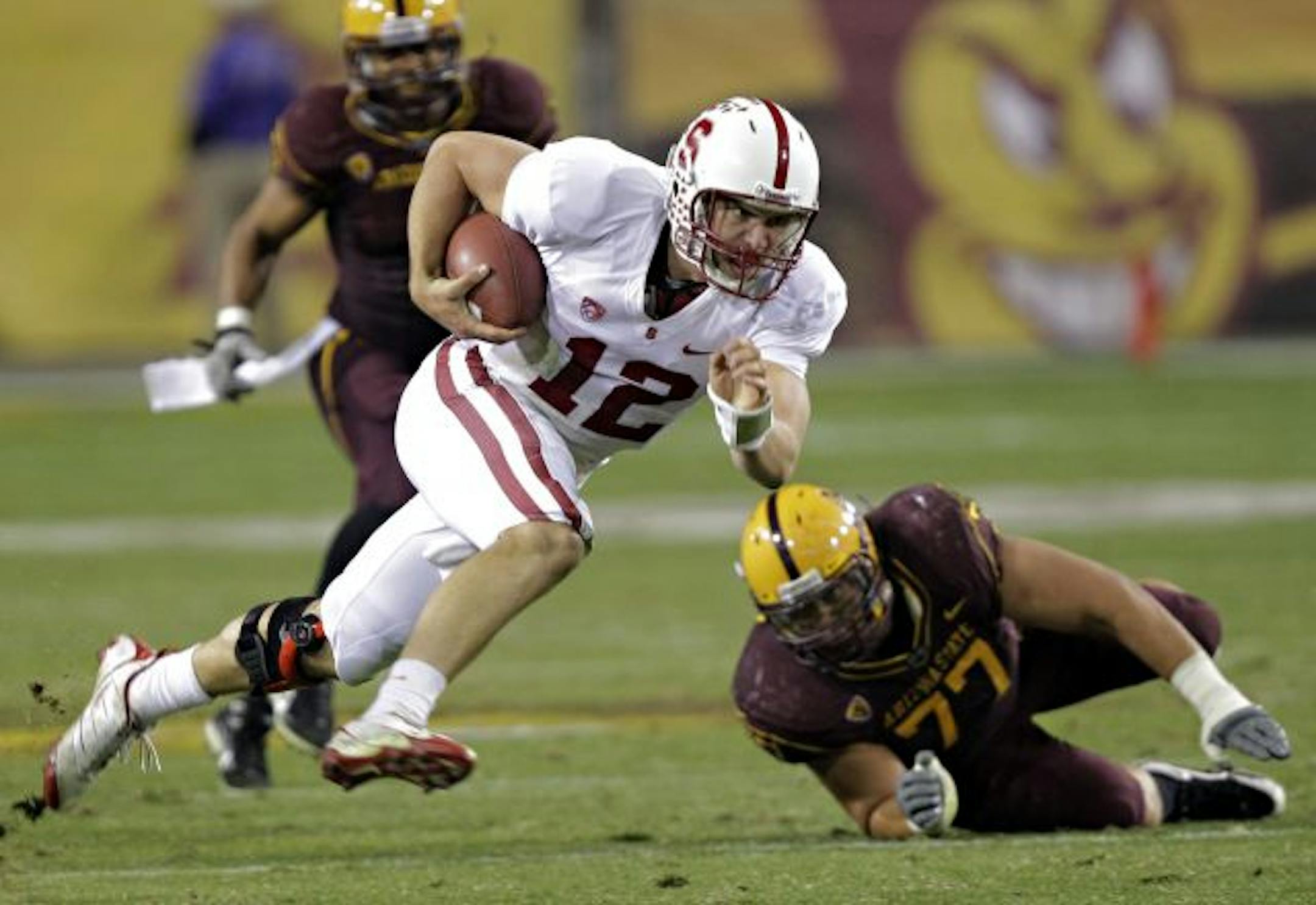 Stanford quarterback Andrew Luck