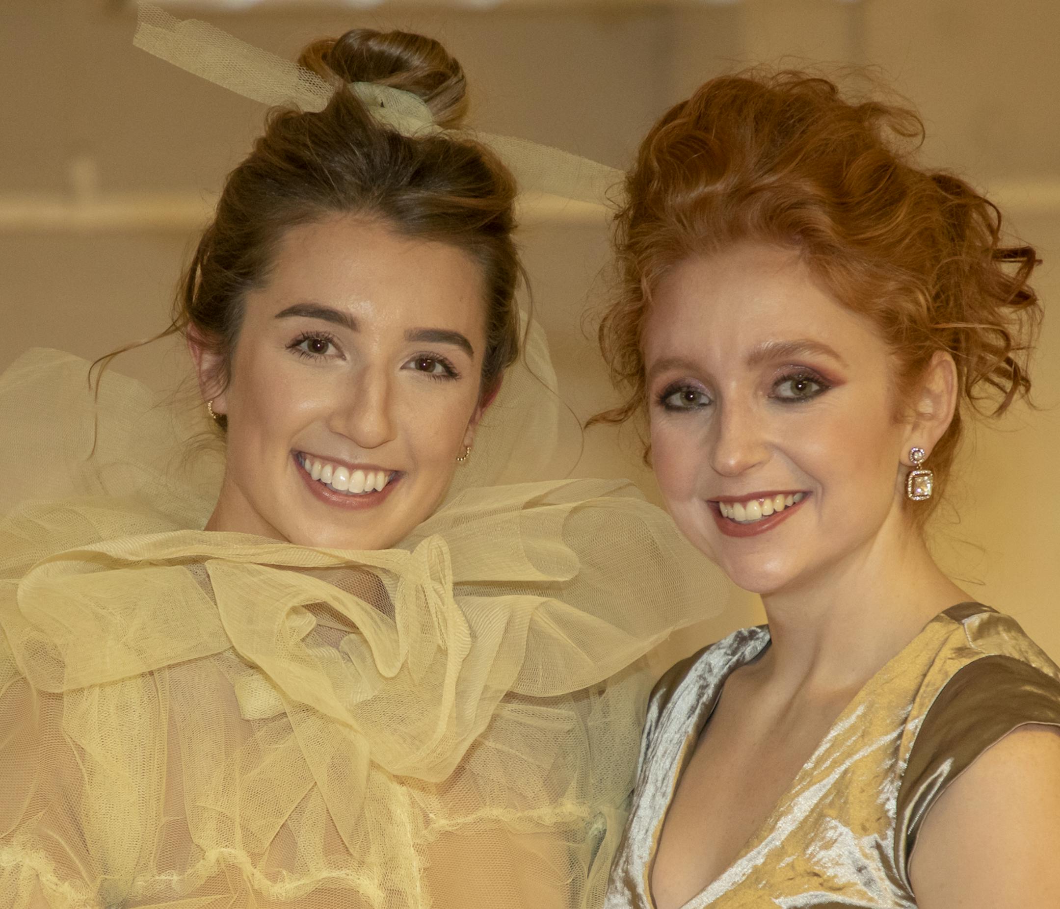Annika Deitermann and Brooke Hendricks at Ready or Hot, Fashion meets passion for Planned Parenthood. [ Special to Star Tribune, photo by Matt Blewett, My Story Minnesota, matt@mystorymn.com, Feb. 19, 2020, International Market Square, Minneapolis, SAXO 1010220600 FACE030820