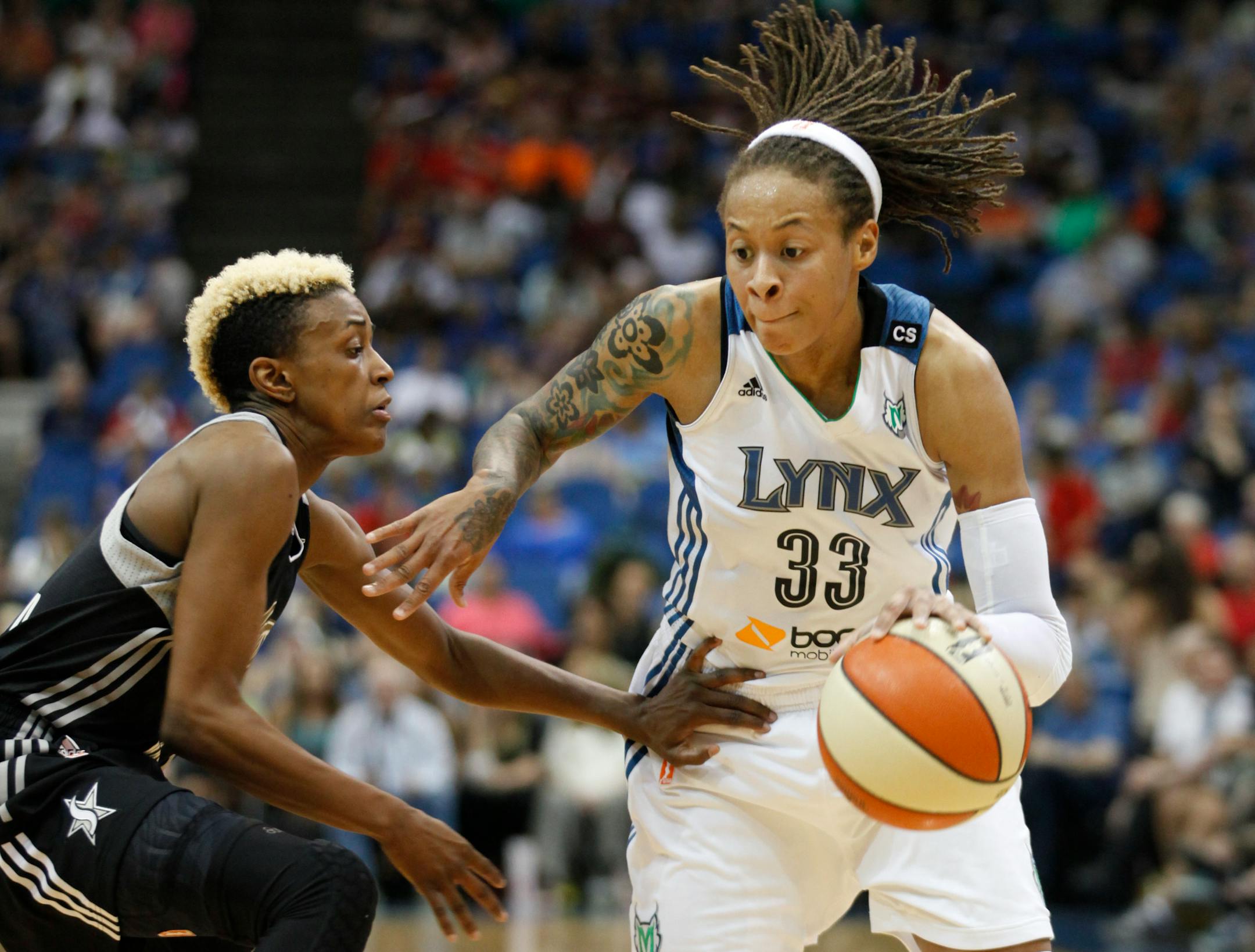 Seimone Augustus is coming off a 29-point effort for the Lynx, who have lost three consecutive games.