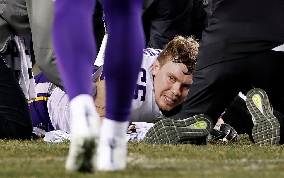 Pat Elflein had two surgeries in the off season and did not play in the preseason, forcing the Vikings to use their depth on the offensive line.