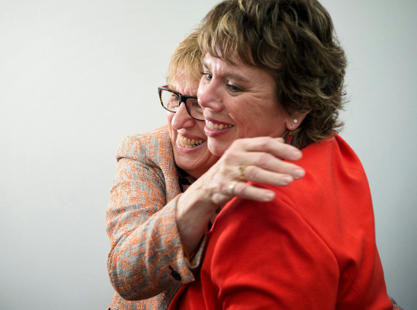 Judge Anne McKeig hugged her mother Cecelia. ] GLEN STUBBE * gstubbe@startribune.com Tuesday, June 28, 2016 Gov. Mark Dayton announced the appointment of Judge Anne McKeig as Associate Justice of the Minnesota Supreme Court. She replaces Associate Justice Christopher Dietzen who retires at the end of August. She is a descendant of the White Earth Nation and grew up on a reservation near Leech Lake in Federal Dam, Minnesota.