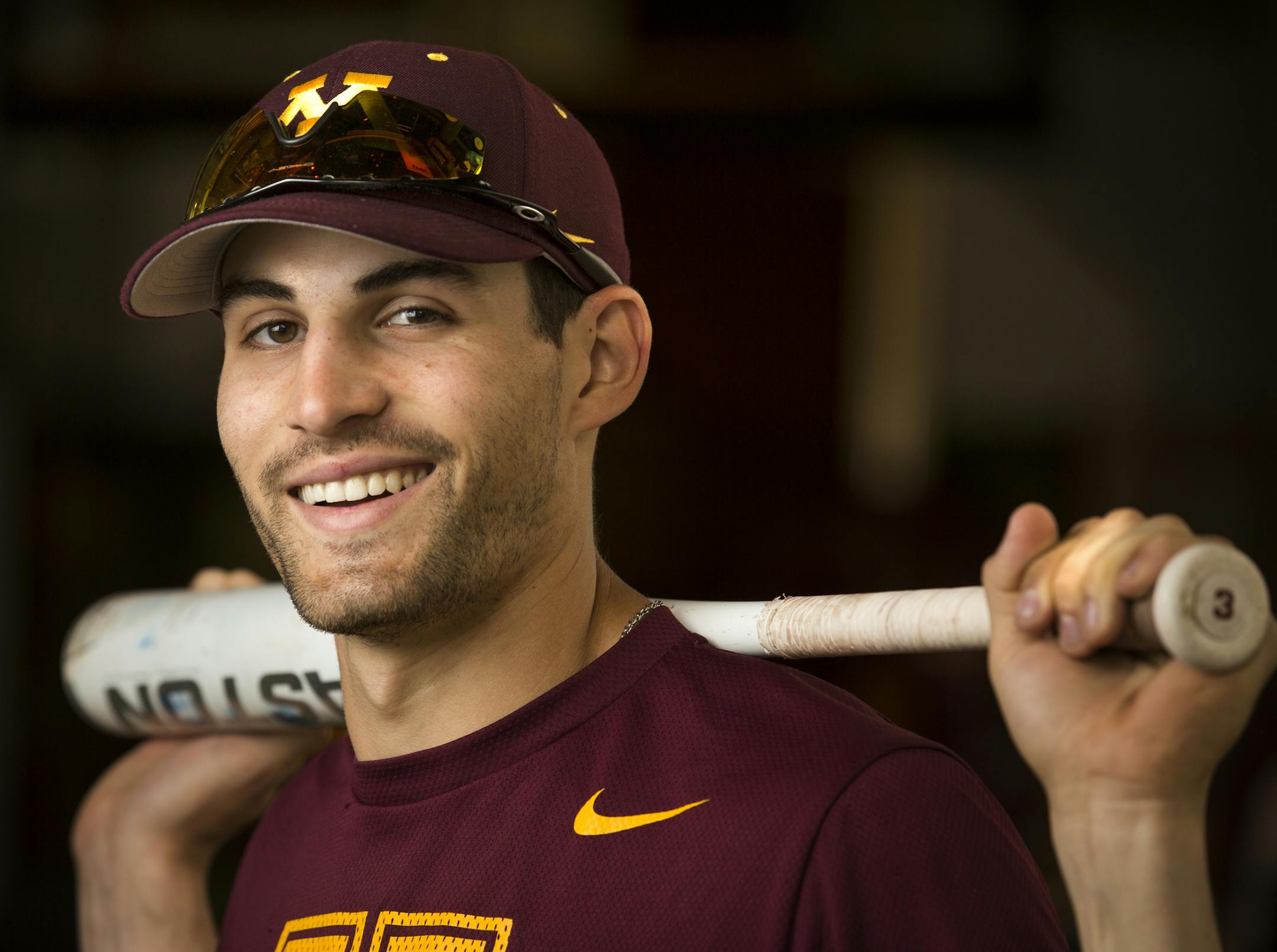 Gophers baseball player Dan Motl. ] Brian.Peterson@startribune.com Minneapolis, MN - 05/23/2016