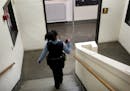 Minneapolis police officer and school resource officer Drea Leal made her rounds in the hallways of Roosevelt High on Jan. 18, 2019. The district term