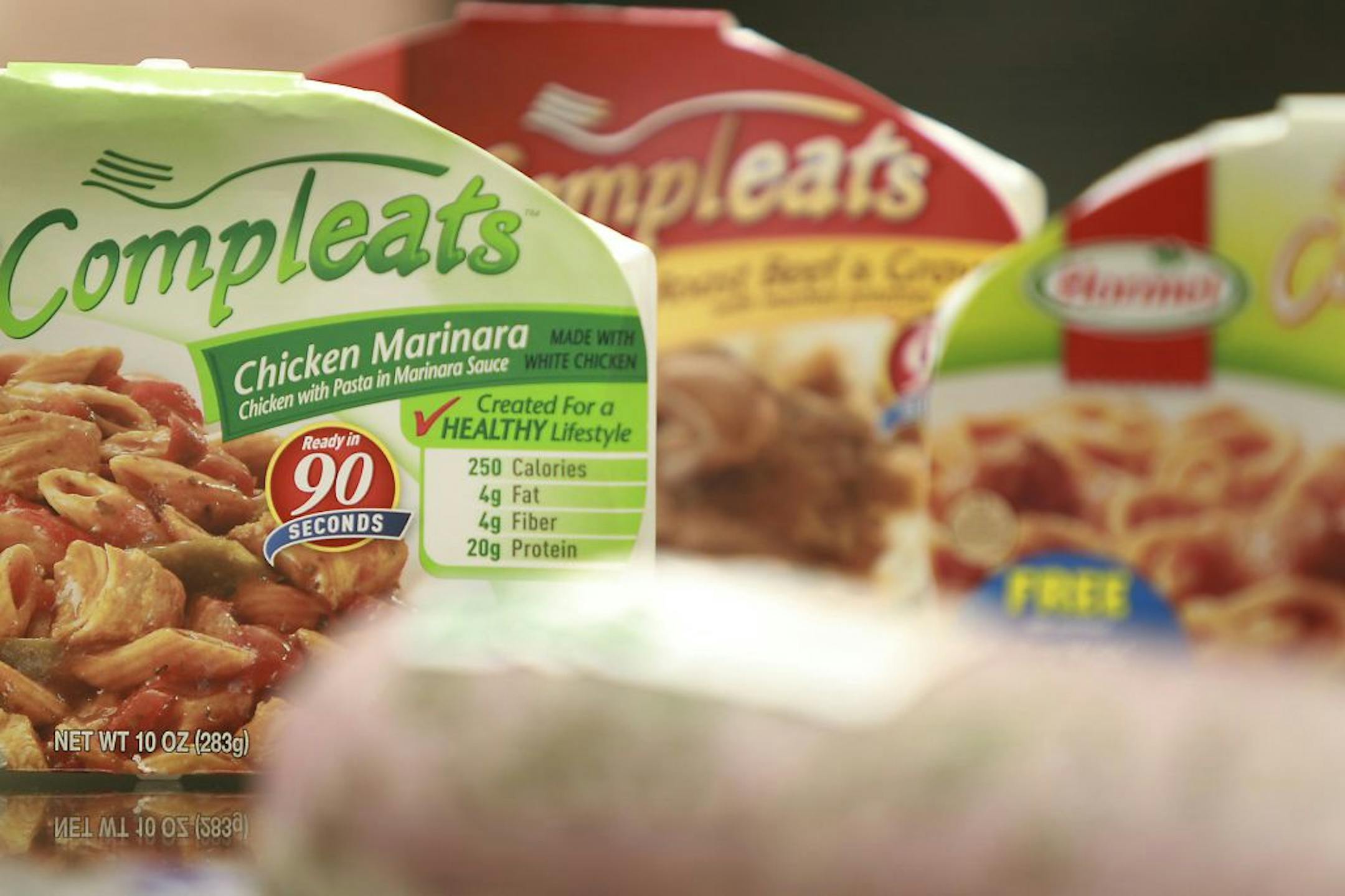 Hormel Compleats microwavable meals are part of Hormel's strong-
performing grocery segment.