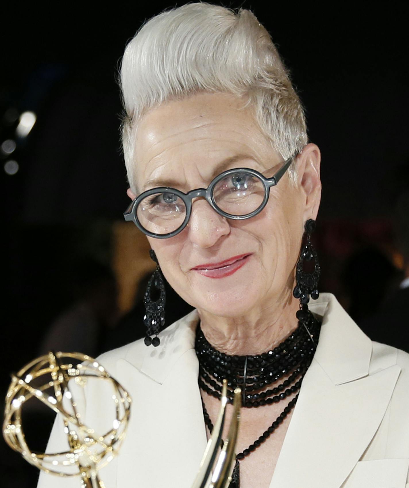 EXCLUSIVE - Lou Eyrich, winner of the award for outstanding limited series for "The Assassination of Gianni Versace: American Crime Story", at the Governors Ball Winners Circle at the 70th Primetime Emmy Awards on Monday, Sept. 17, 2018, at the Microsoft Theater in Los Angeles. (Photo by Danny Moloshok/Invision for the Television Academy/AP Images) ORG XMIT: INVL