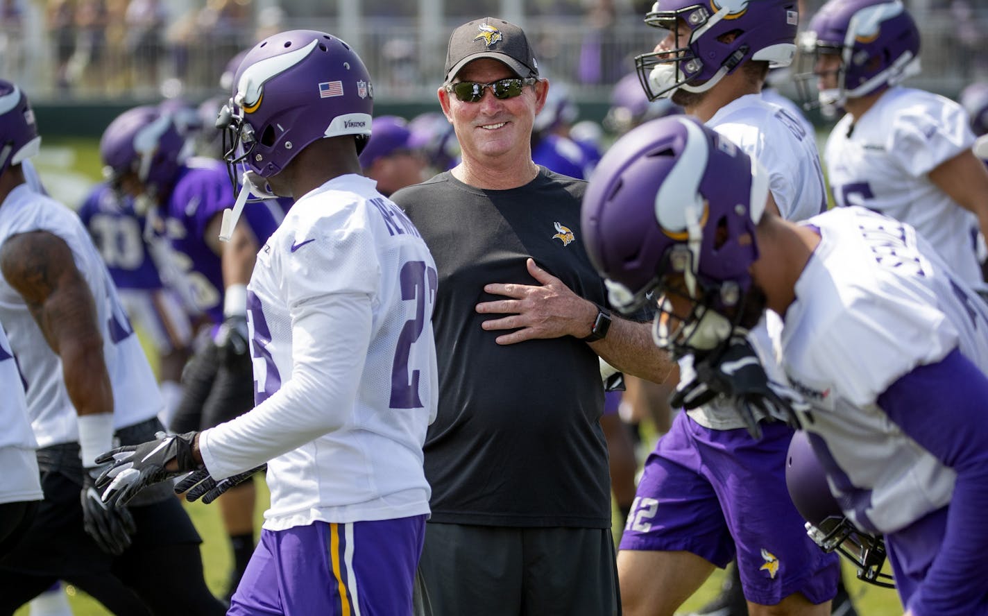 Vikings coach Mike Zimmer said he won't tolerate his players fighting with the Jaguars during their joint-venture practices.