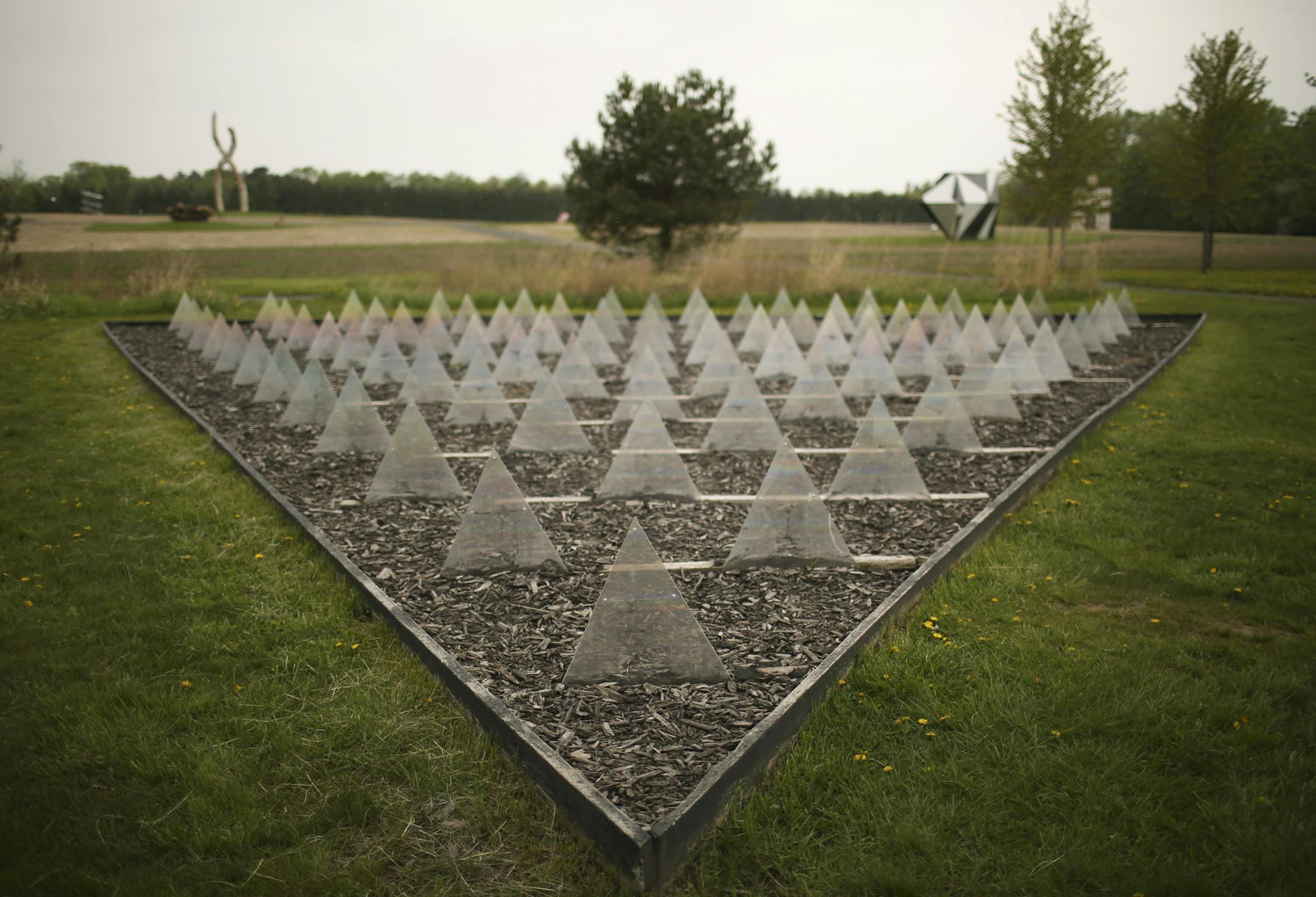 “Spectacle,” a 2012 piece by Ryan Turley at Franconia Sculpture Park near Taylors Falls, Minn.