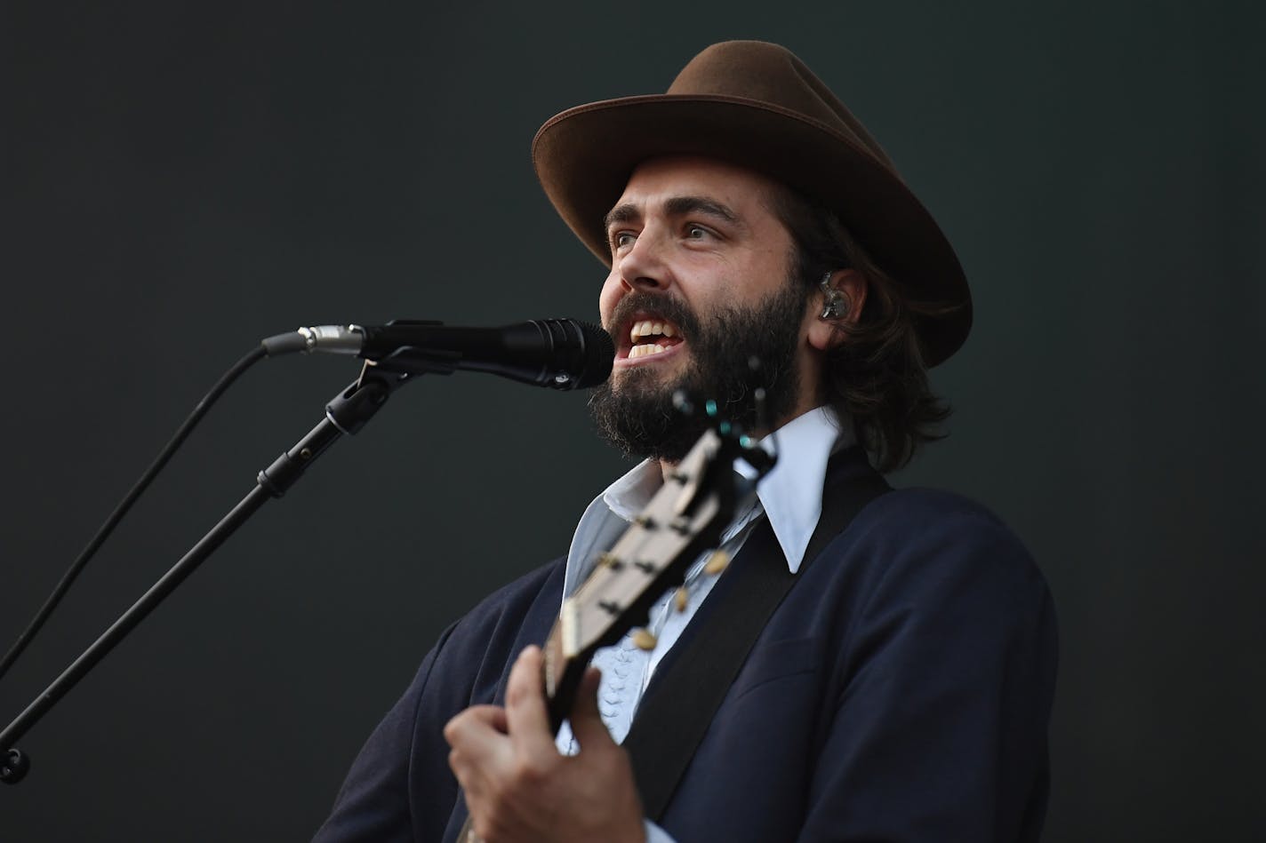 Lord Huron performed Saturday night at the Grandstand. ] AARON LAVINSKY &#x2022; aaron.lavinsky@startribune.com Lissie, Lord Huron and Trampled by Turtles performed Saturday, August 25, 2018 at 89.3 the Current's Music-on-a-Stick concert at the MN State Fair Grandstand.