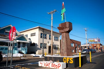 George Floyd Square on Thursday, March 28, 2024 in Minneapolis.