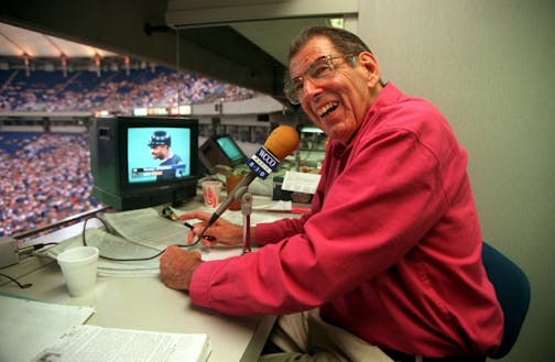 Former WCCO broadcaster Herb Carneal called a game in 2006, his final season in the booth.