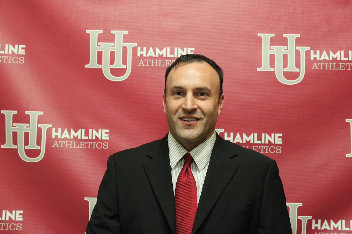 New Hamline football coach Chad Rogosheske