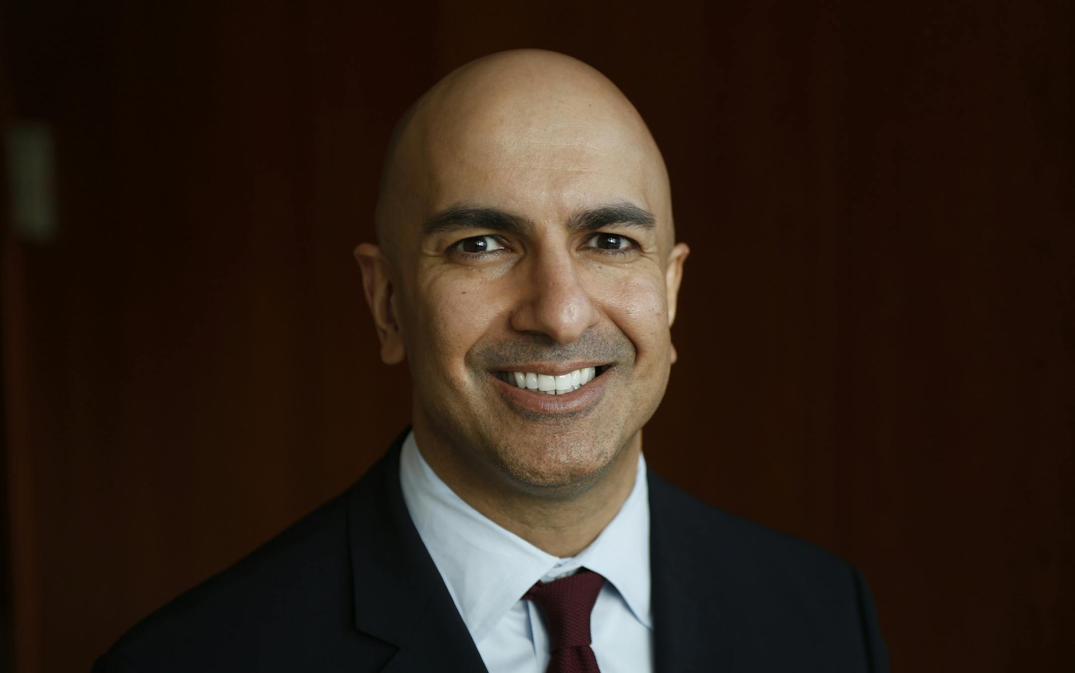 President of the Federal Reserve Bank of Minneapolis Neel Kashkari was photographed at the Federal Reserve Bank on Friday, December 22, 2017. ] Shari L. Gross • shari.gross@startribune.com Minneapolis Fed president Neel Kashkari talks about his year on the FOMC