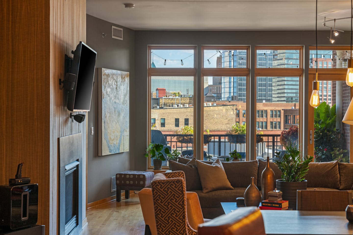 Custom North Loop condo with 'Aplus' skyline views lists for 685,000