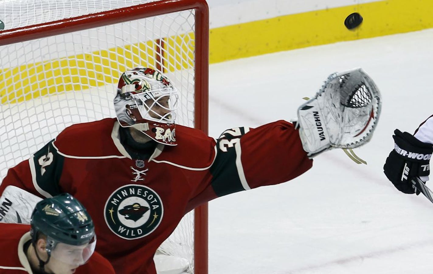 Wild goalie Niklas Backstrom