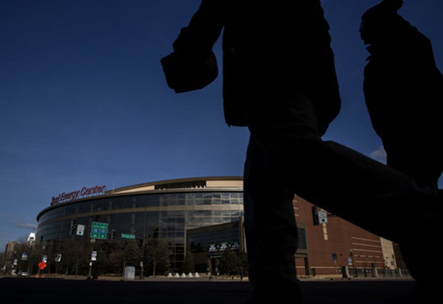 The Xcel Energy Center, home of the Wild.