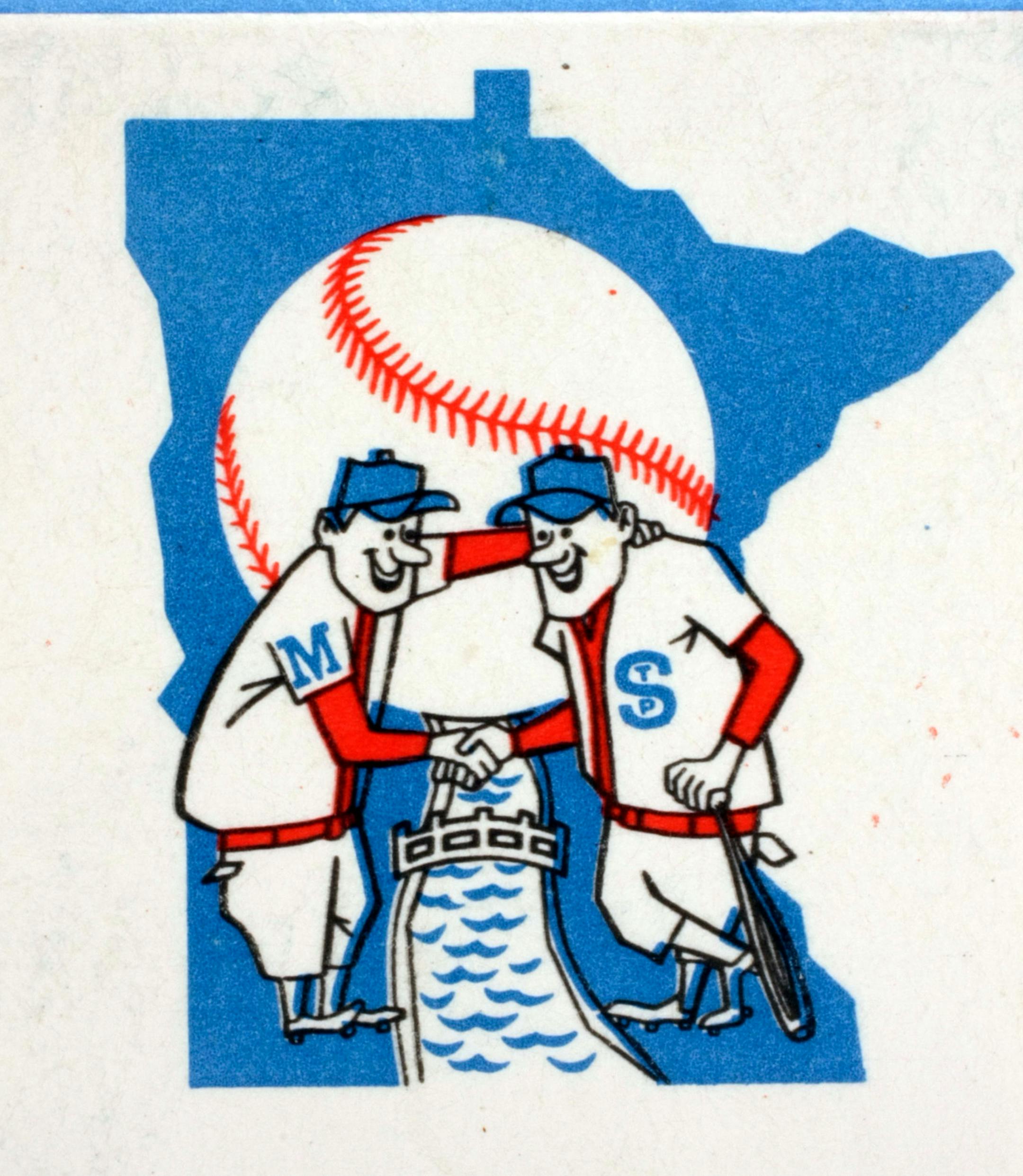 staff photo � startribune.com Mpls, MN 3/24/2008 - twins baseball season opener, vintage logo