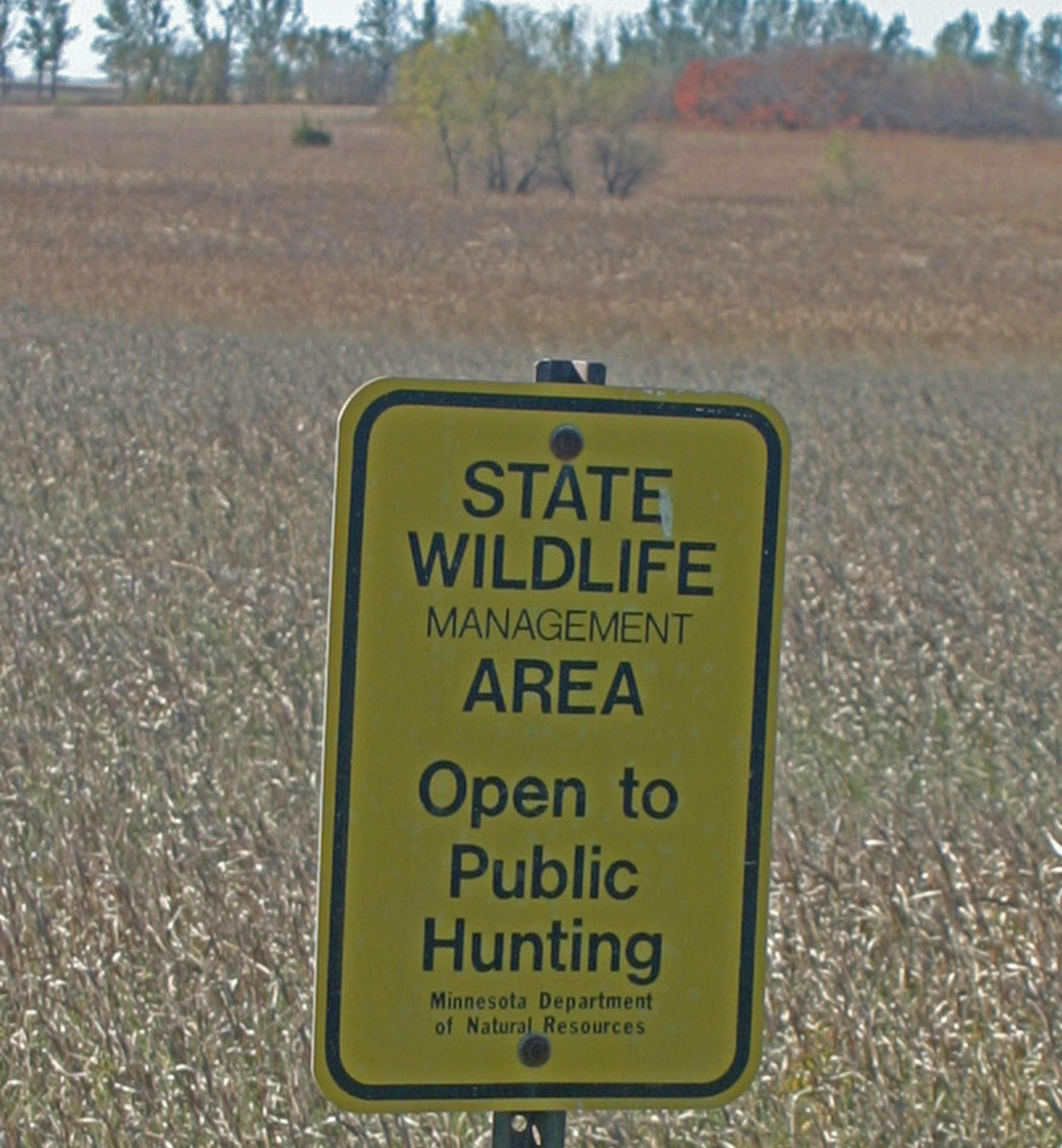 A state wildlife management area in western Minnesota, October 2006. ORG XMIT: MIN2015101213391220