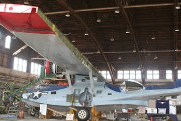 Volunteers of the Commemorative Air Force's Lake Superior Squadron 101 hope to have this Consolidated PBY-6A Catalina airborne again in 2020.