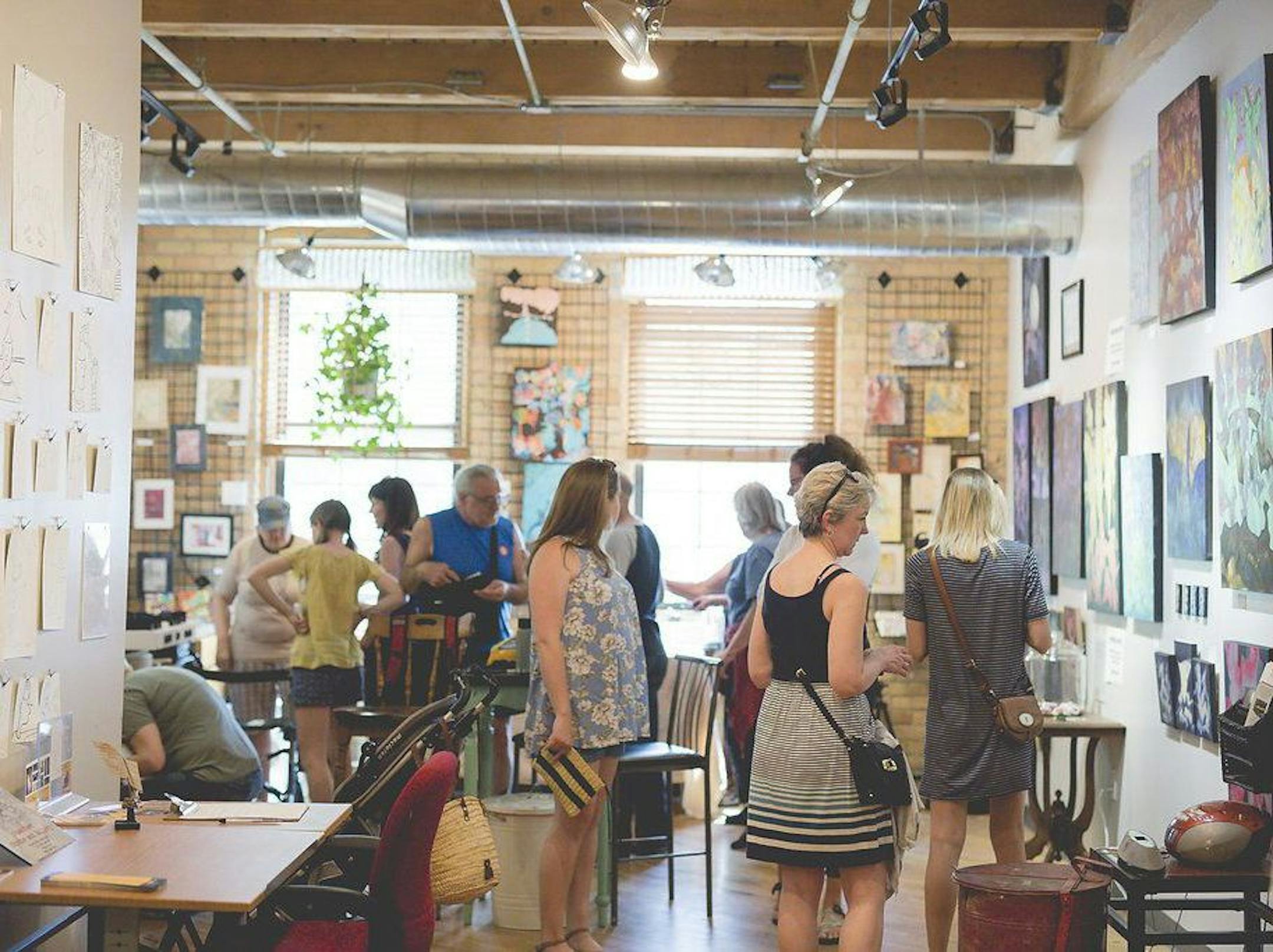 More than 650 artists open their northeast Minneapolis private studios and galleries to display their works at Art-A-Whirl, May 18-20.