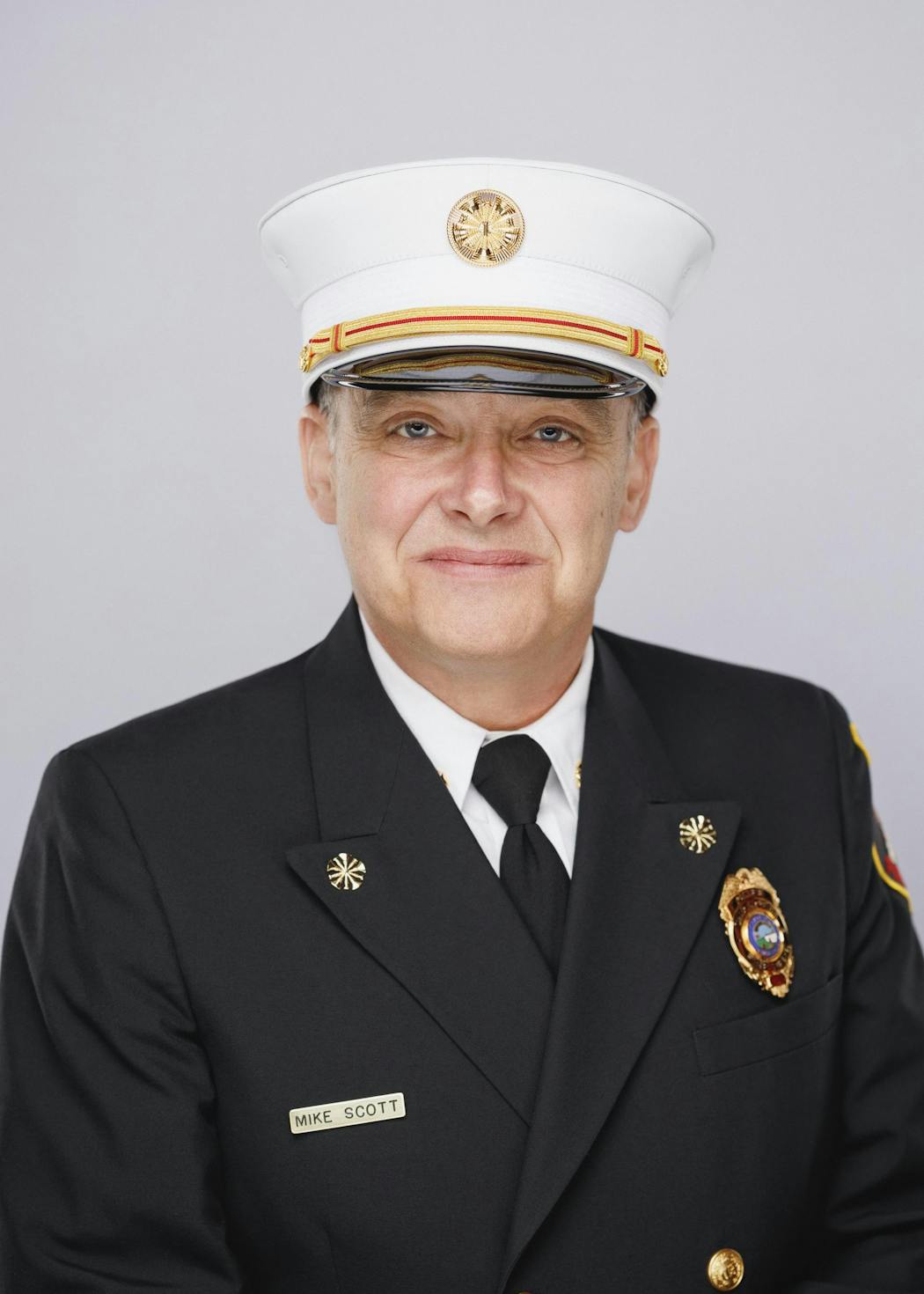 Shakopee interim Fire Chief Mike Scott