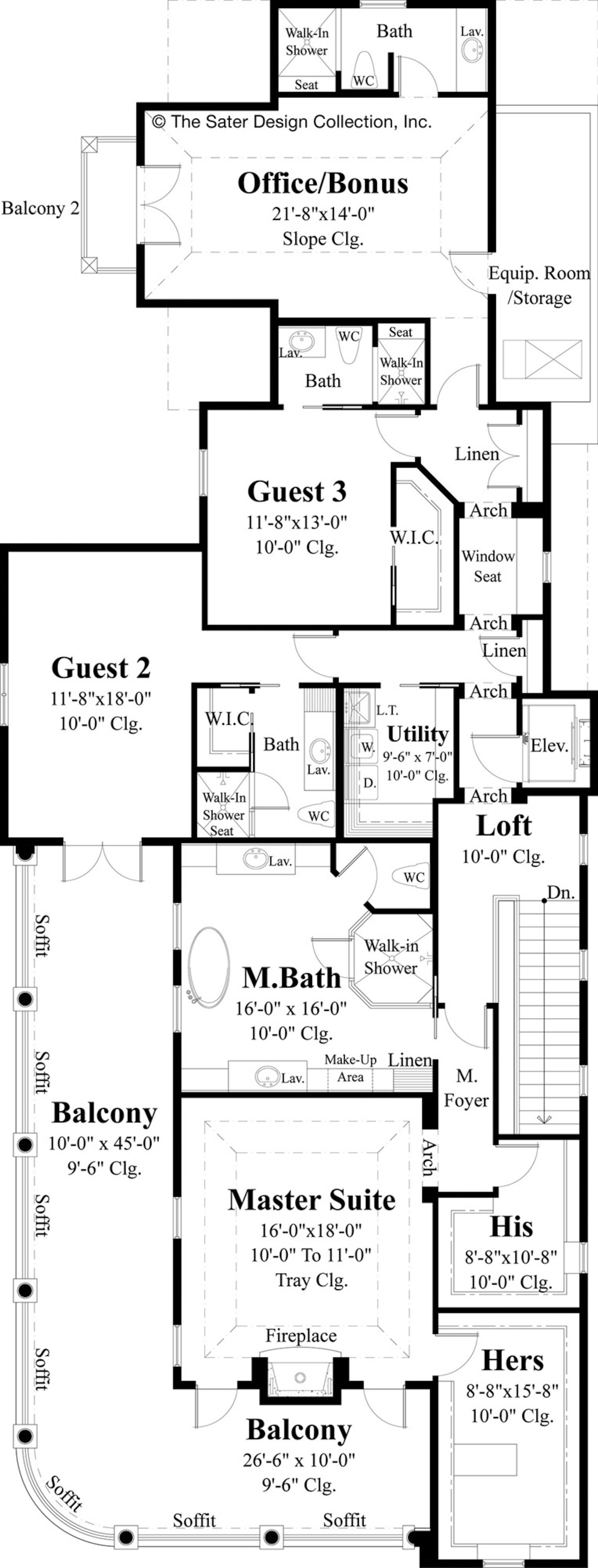 Home plan 091717: Charleston charm with curved porches