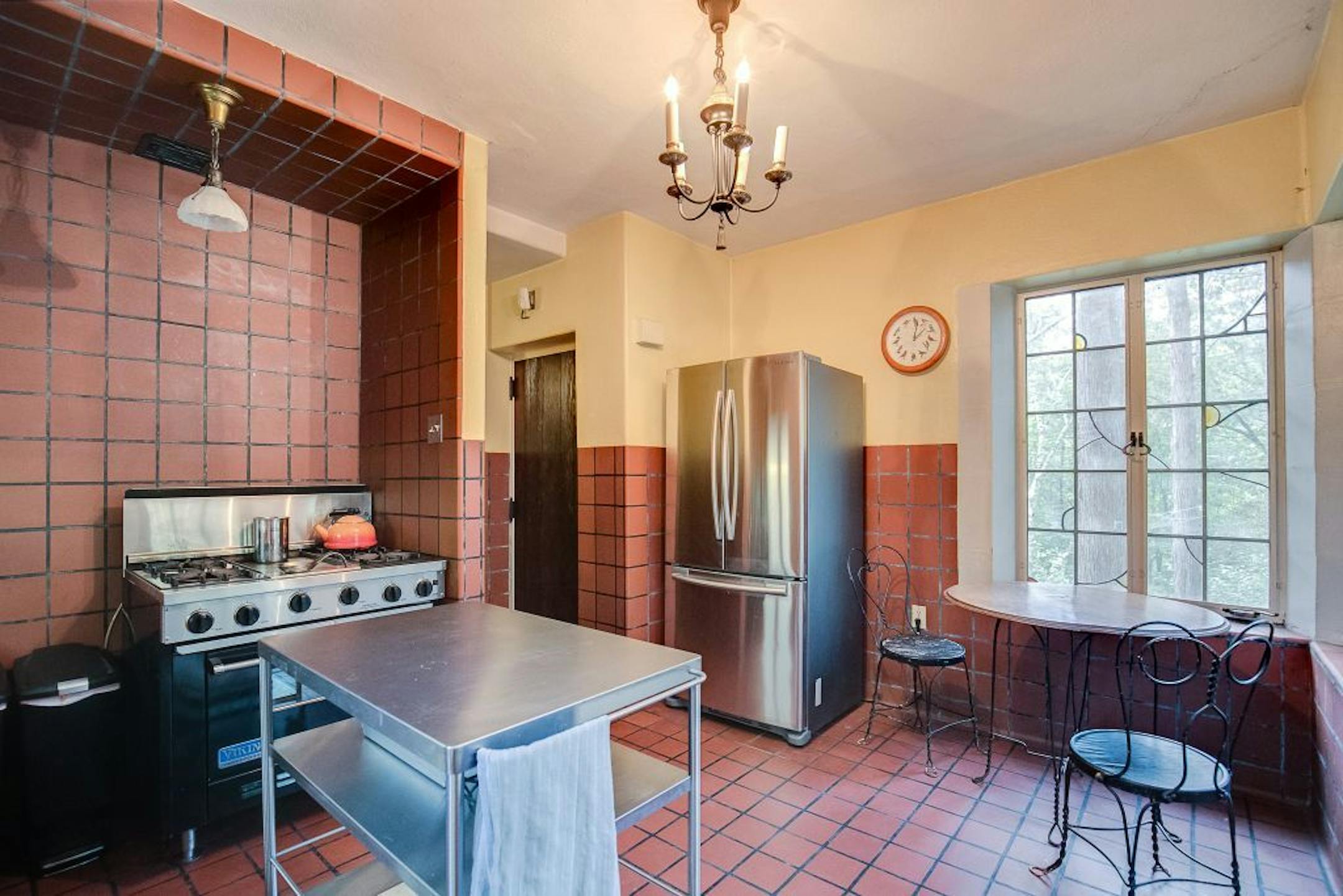 The kitchen.