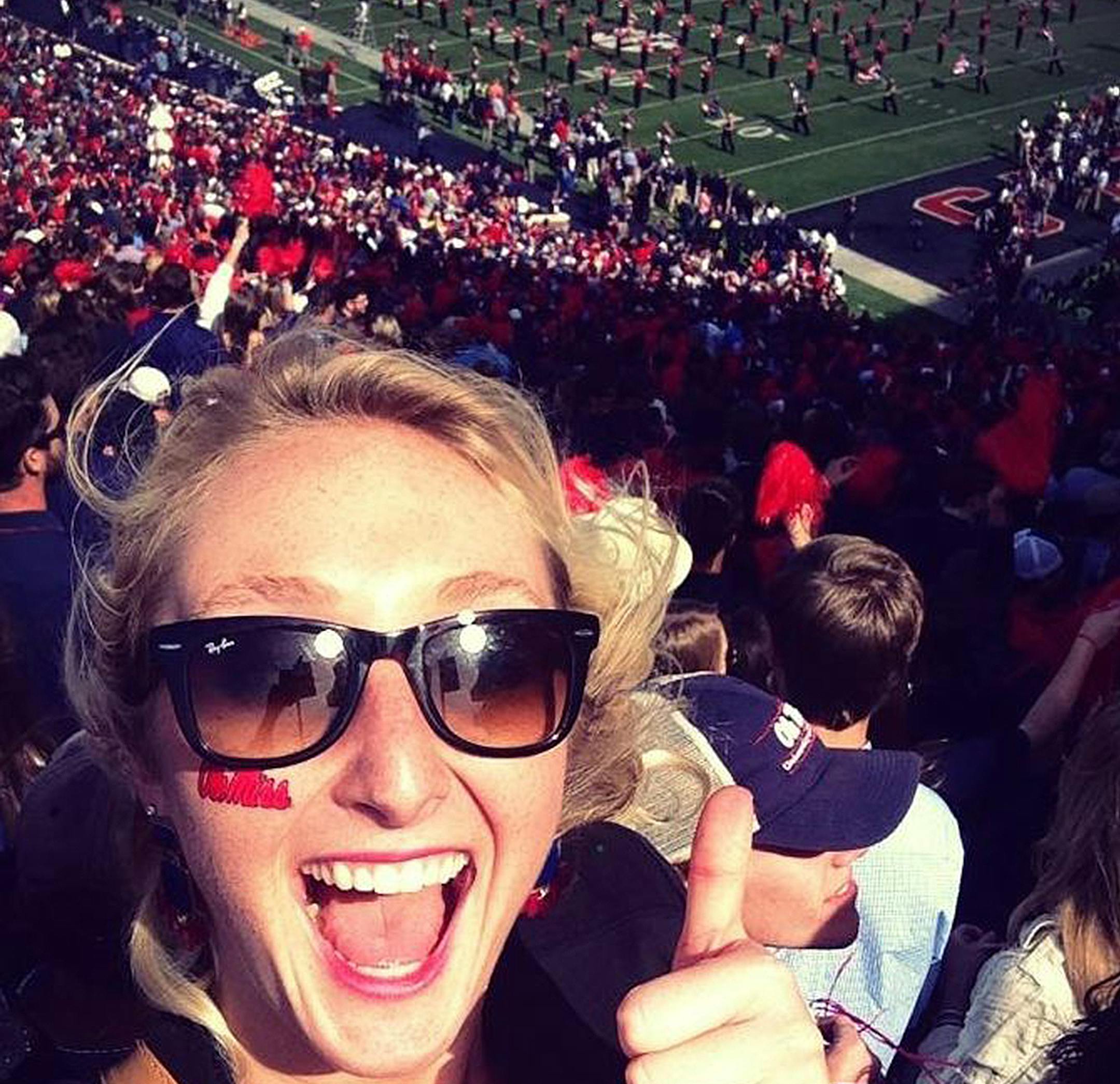 Dori Meifert is a senior at Ole Miss. She's a theater major from Edina. Her father, Ray, heads the Twin Cities Ole Miss Club.