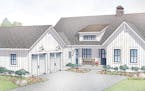 Home plan: New-fashioned farmhouse has lower-level family room