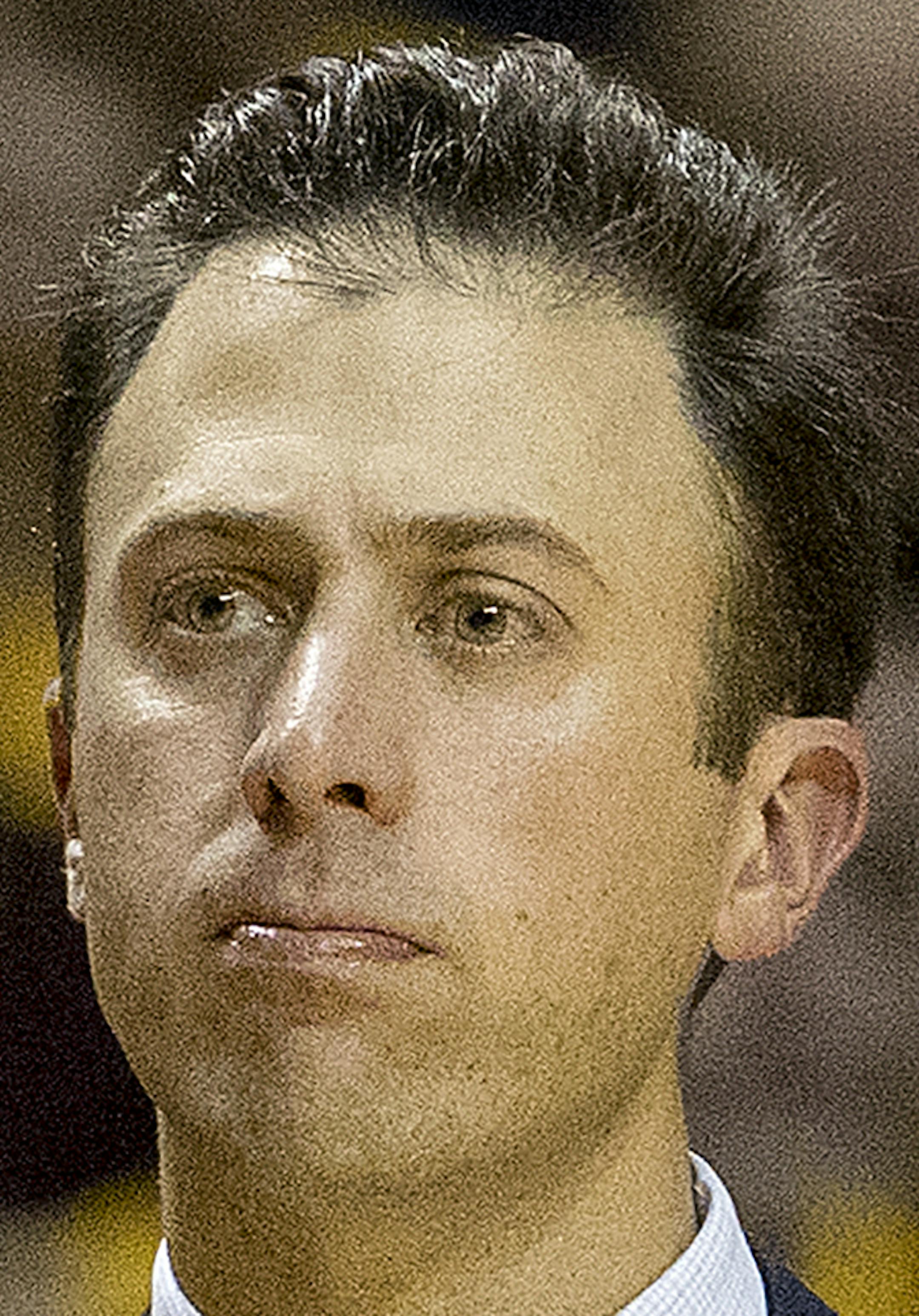 Minnesota head coach Richard Pitino in the second half, ] CARLOS GONZALEZ ï cgonzalez@startribune.com - November 29, 2017, Minneapolis, MN, Williams Arena, NCAA Basketball, University of Minnesota Gophers vs. Miami Hurricanes