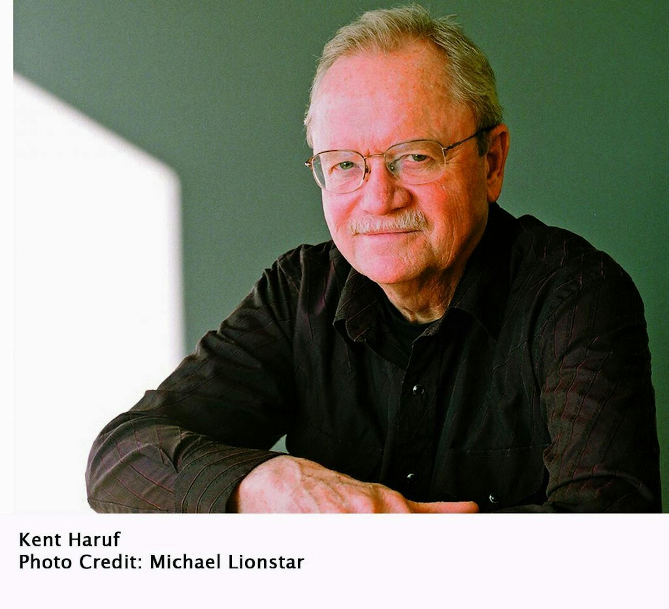 Author Kent Haruf, author of "Plainsong" and "Benediction"