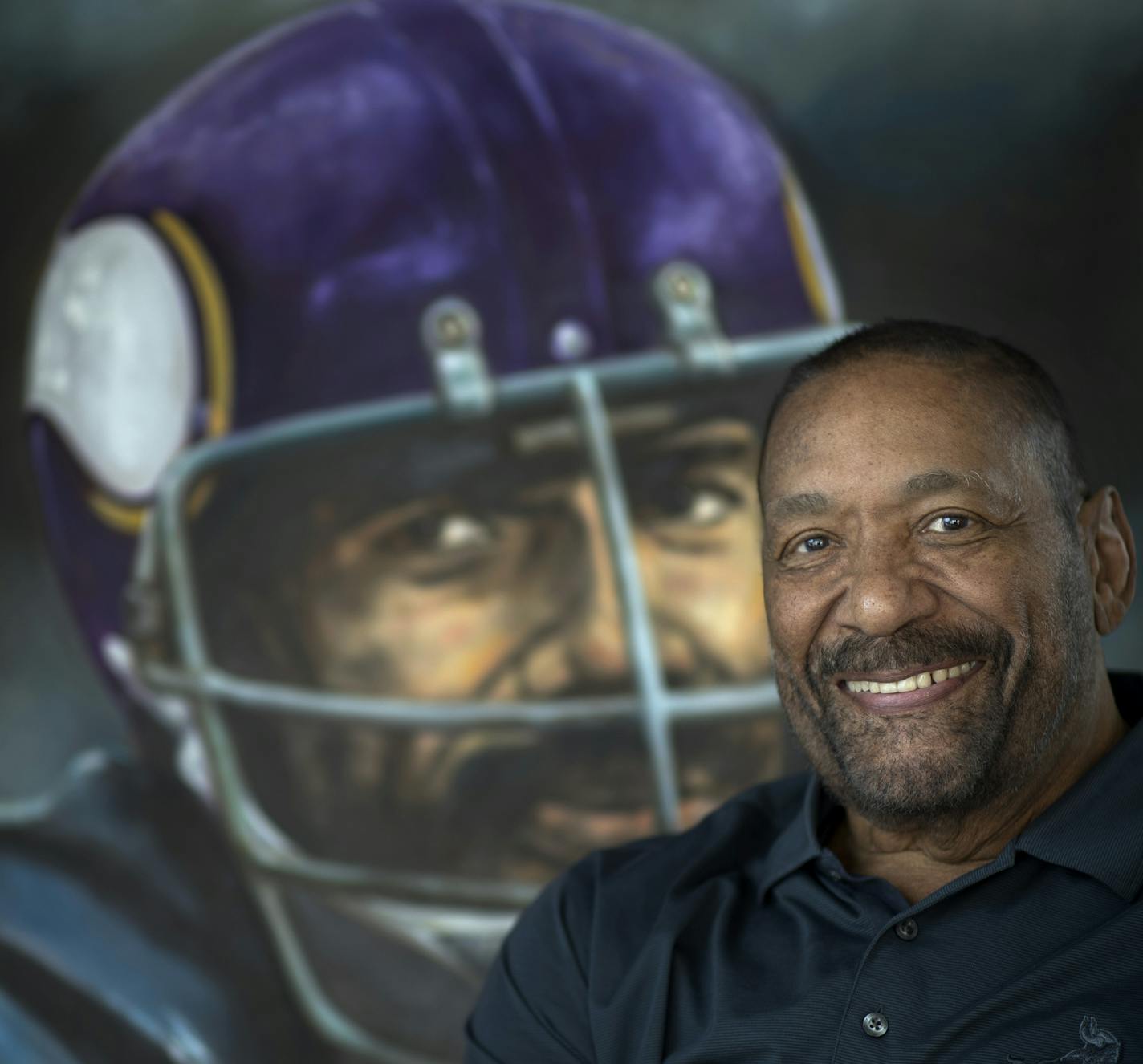 Former Minnesota Vikings defensive end Jim Marshall at his home Tuesday January 9, 2018 in St. Louis Park, MN. ] JERRY HOLT &#xef; jerry.holt@startribune.com