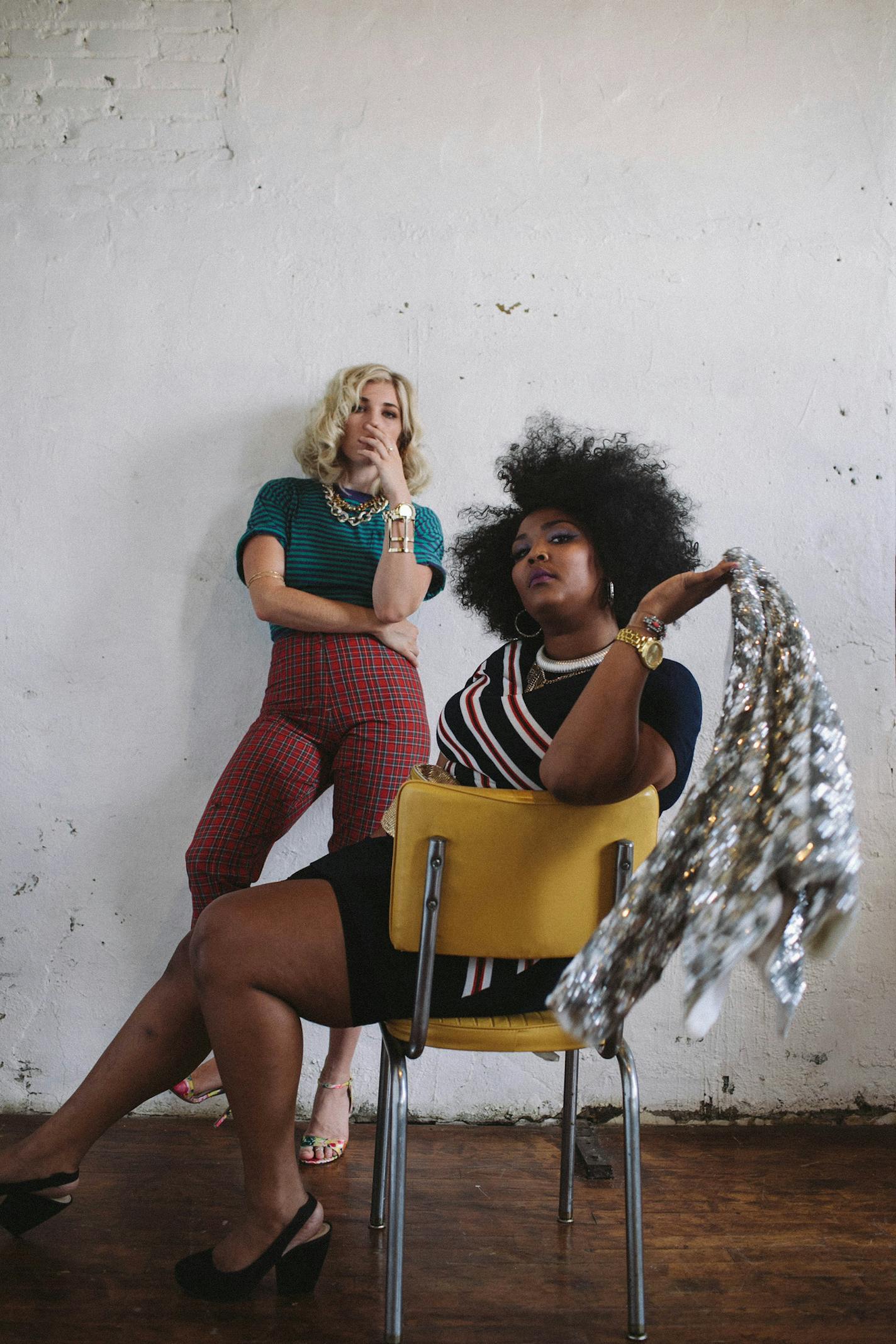 Lizzo and Caroline Smith, 2014 Credit: Q+A