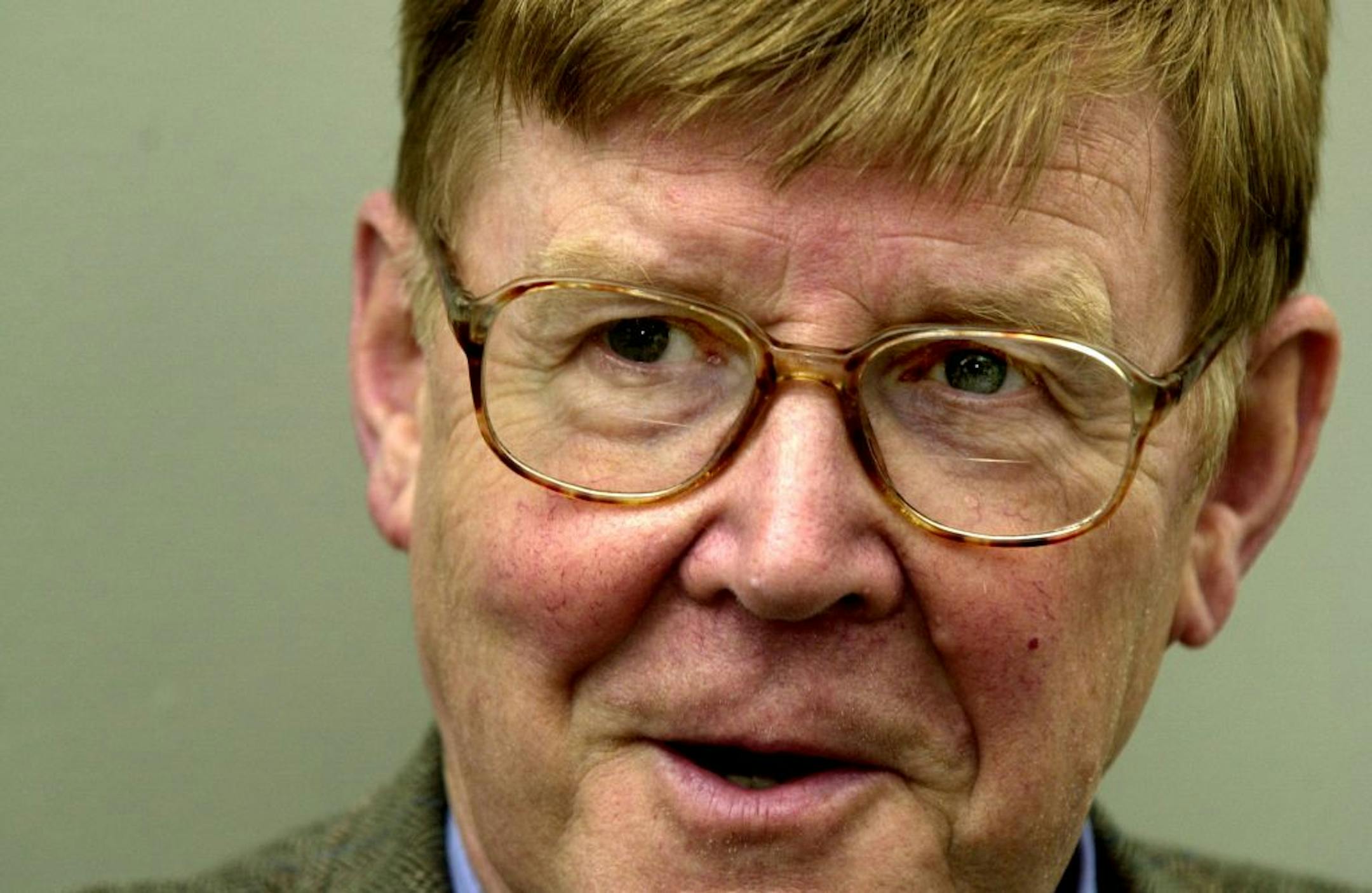 Alan Bennett at Edinburgh's Book Festival on Aug. 11, 2002.