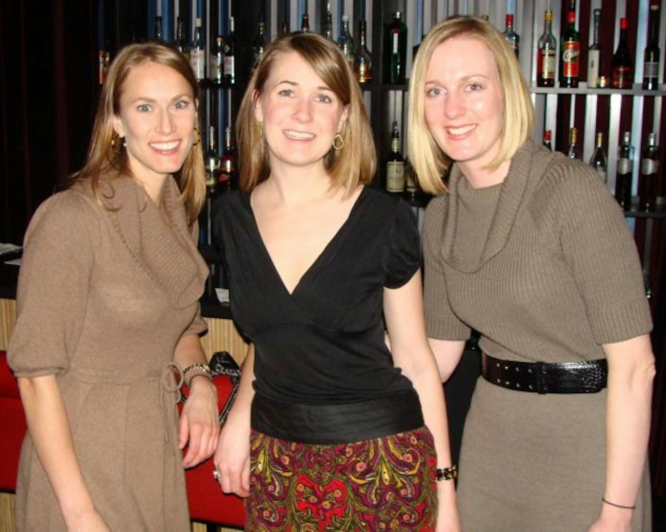 Sara Glassman, sglassman@startribune.com Hennepin Theatre Trust's new young professional group The Scene debuted at Bradstreet before opening night of "In the Heights." Mary Bussey, pediatrician; Meghan Sebasky, MD and Alyson Bormann, MD.