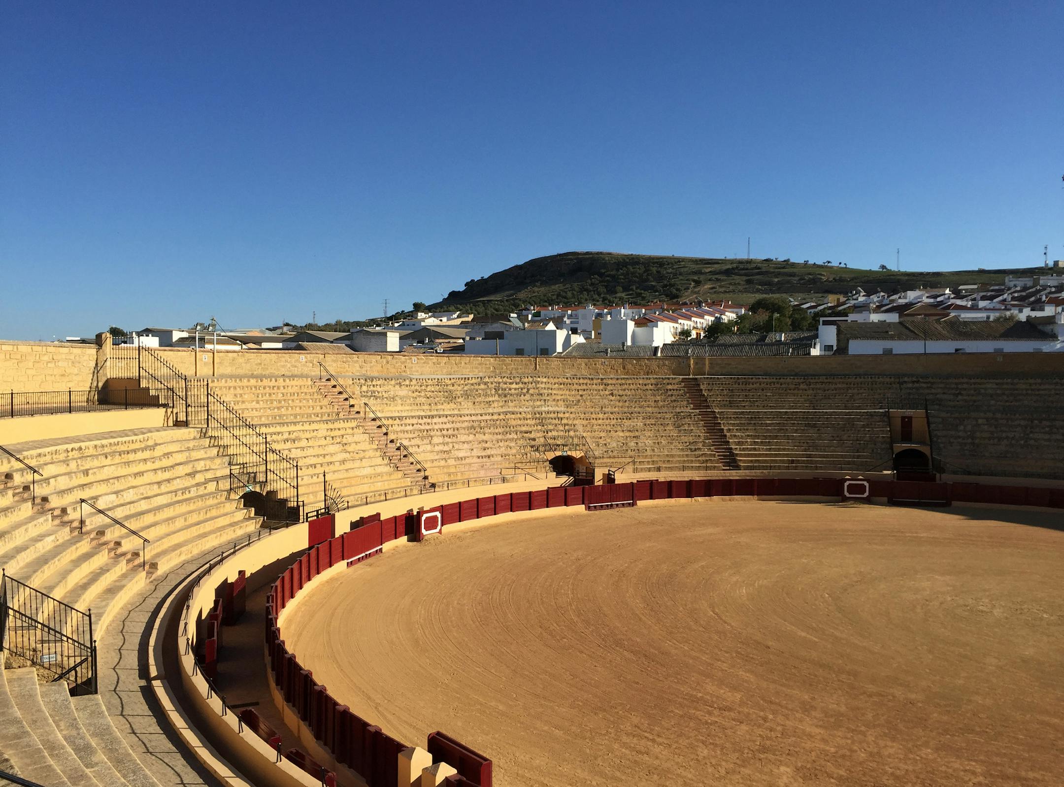 Osuna, Spain's bullring is more than a century old and seats around 6,500 people. A "Game of Thrones"-themed permanent exhibit is one of several reasons fans of the HBO hit will want to visit Osuna. (Lori Rackl/Chicago Tribune/TNS)