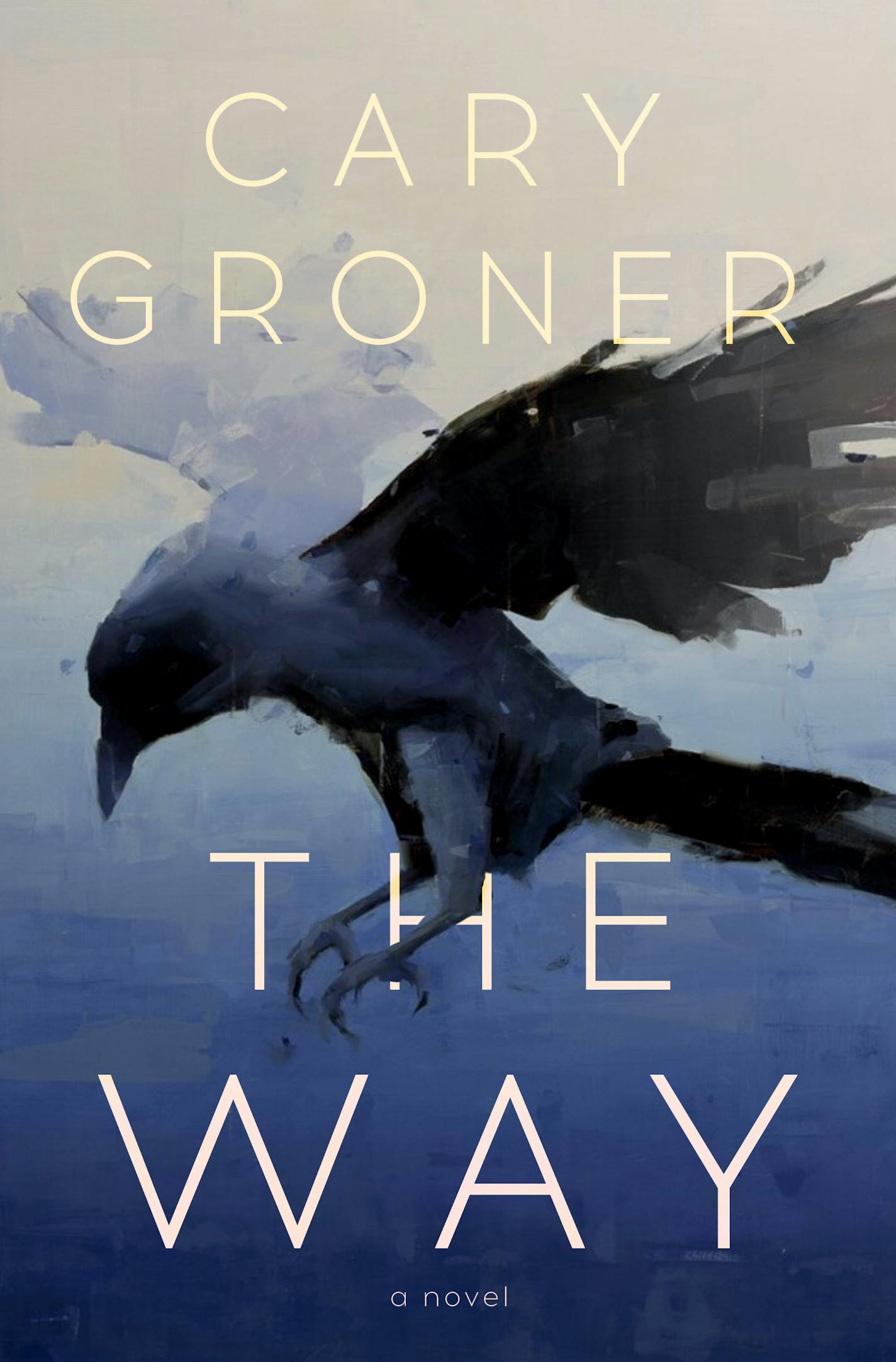 blue-toned cover of The Way features a painting of a bird in flight