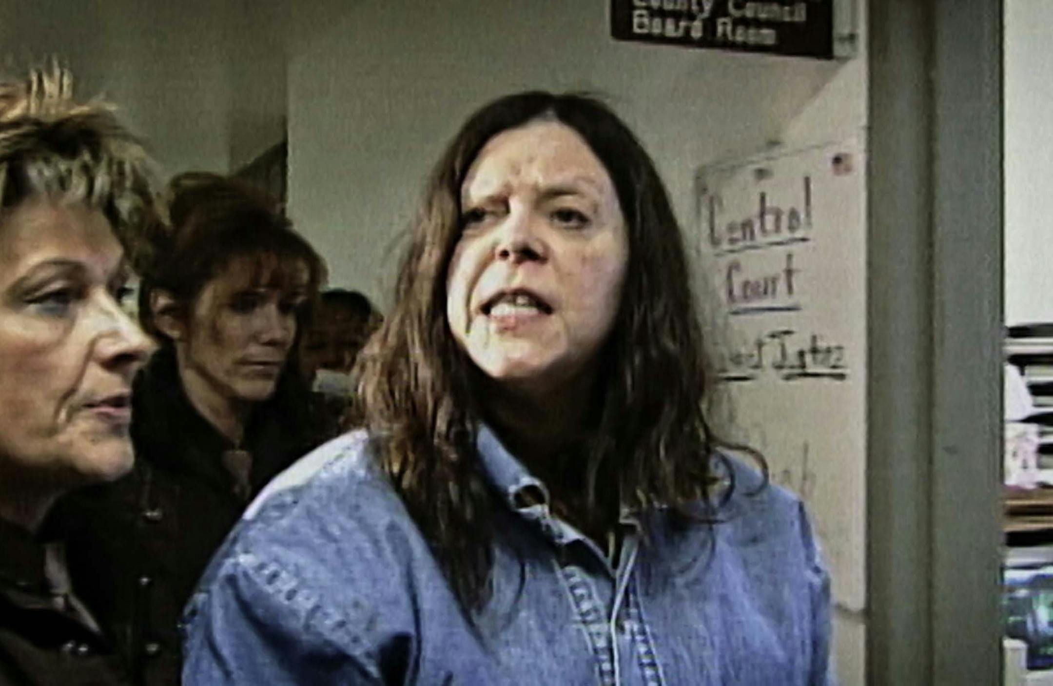 Marjorie Diehl-Armstrong is pictured in "Evil Genius: The True Story of America's Most Diabolical Bank Heist."
credit: Netflix