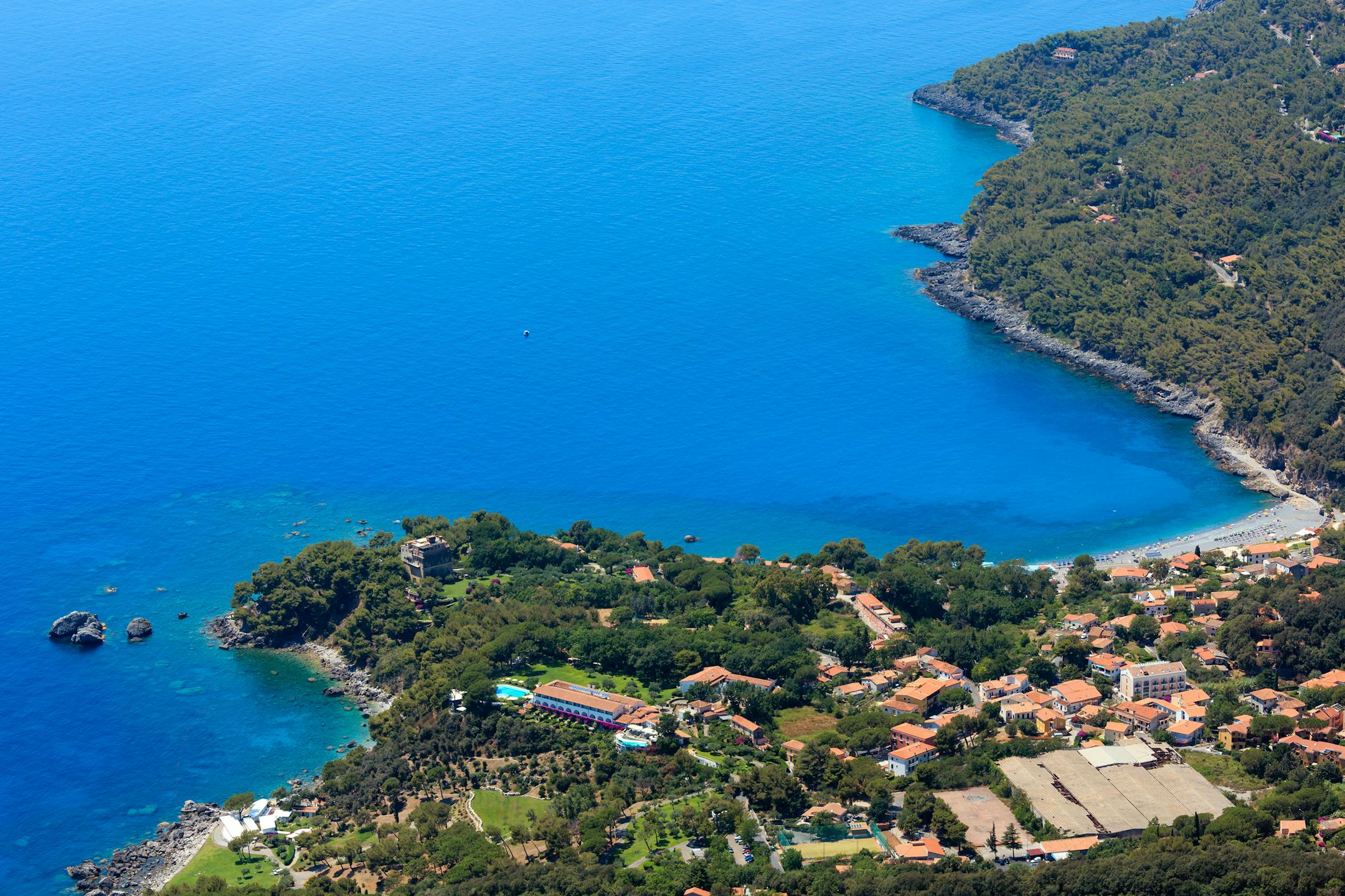 San Biagio mountain on the Tyrrhenian seacoast near Maratea, Basilicata, Italy. (Yuriy Brykaylo/Dreamstime/TNS)