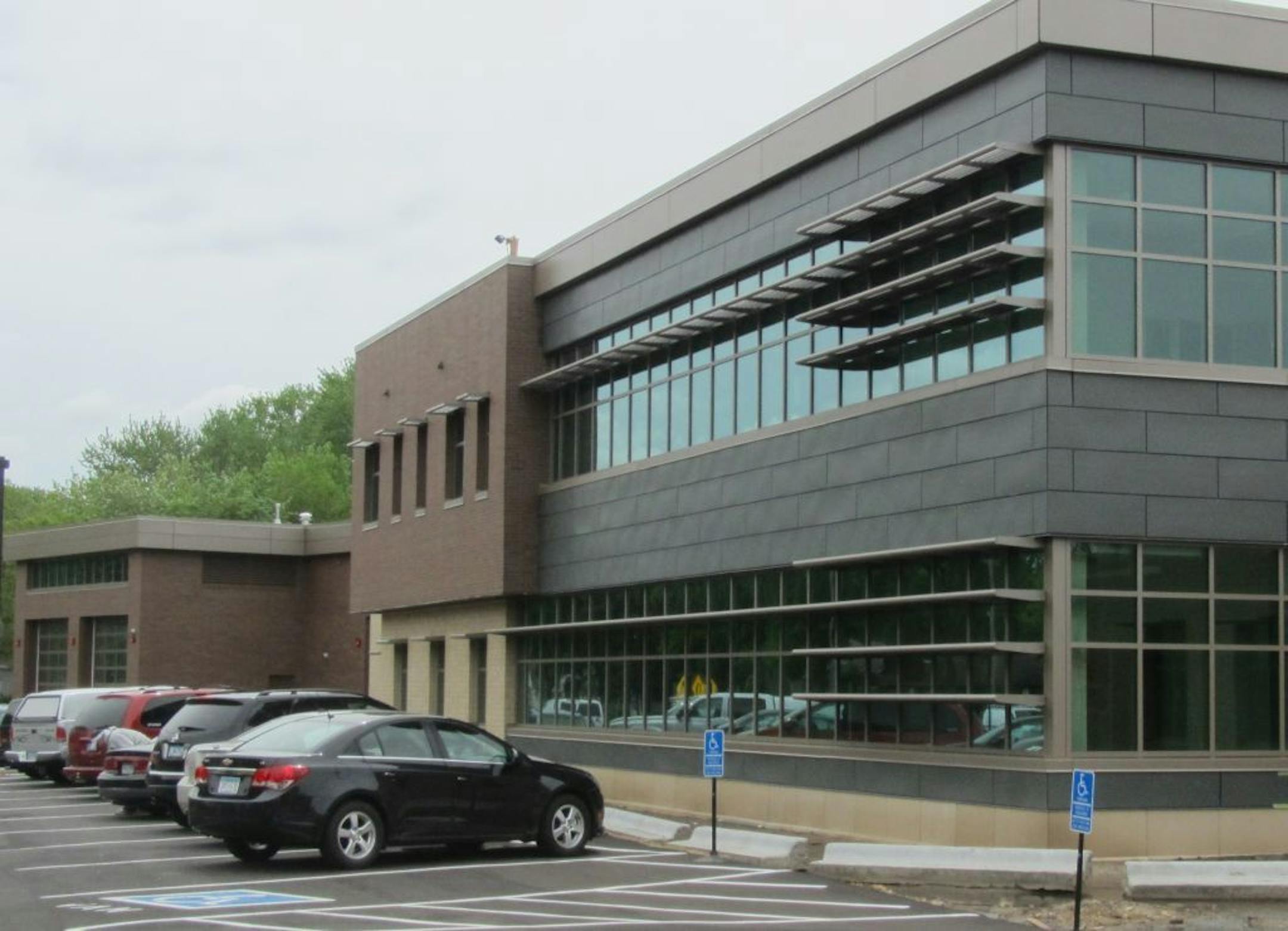 Richfield's new city hall, including police and fire station, opens June 6. The new $22.2 million city hall opens for business next Monday. Photo Tom Meersman