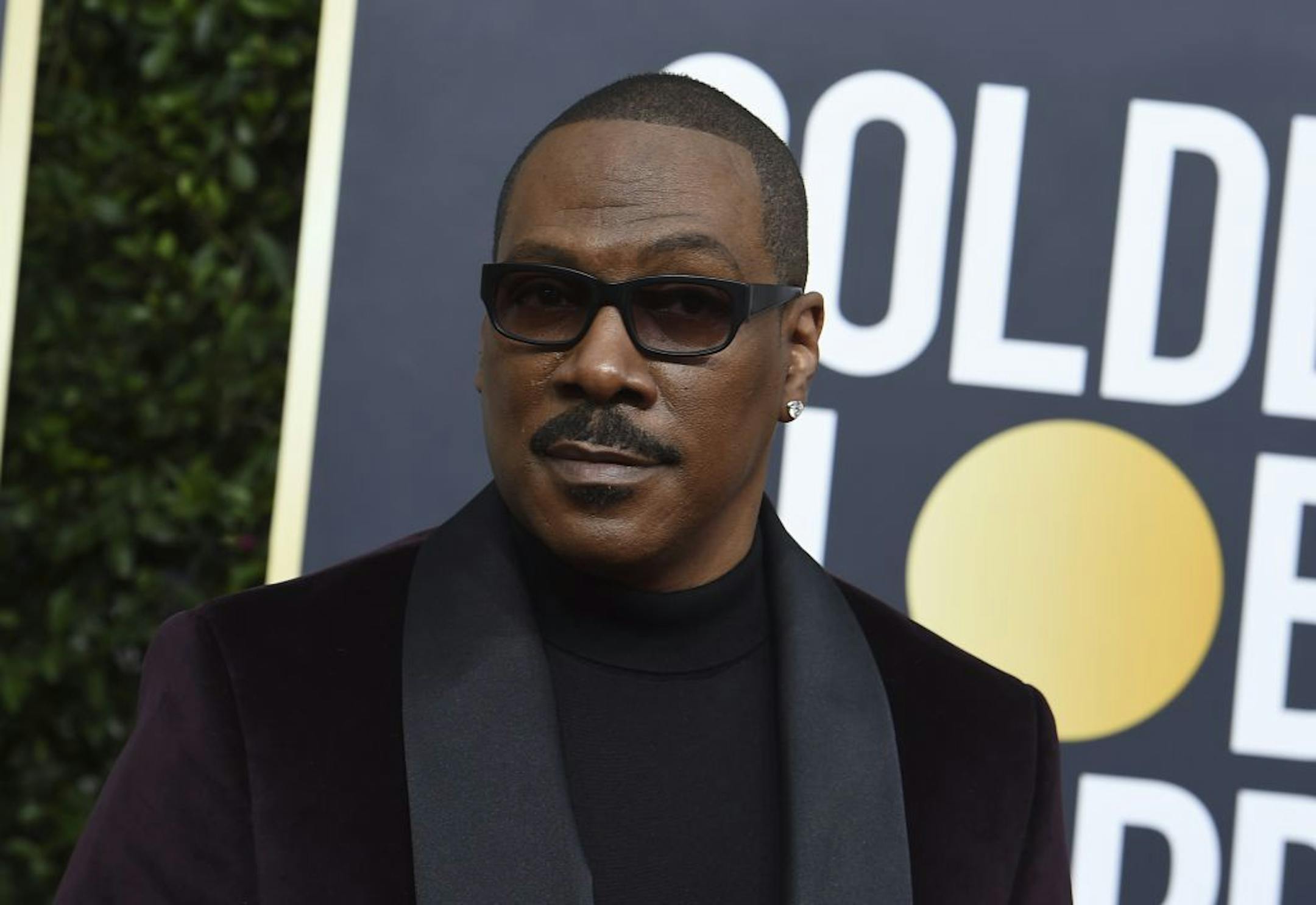 Eddie Murphy arrives at the 77th annual Golden Globe Awards at the Beverly Hilton Hotel on Sunday, Jan. 5, 2020, in Beverly Hills, Calif.