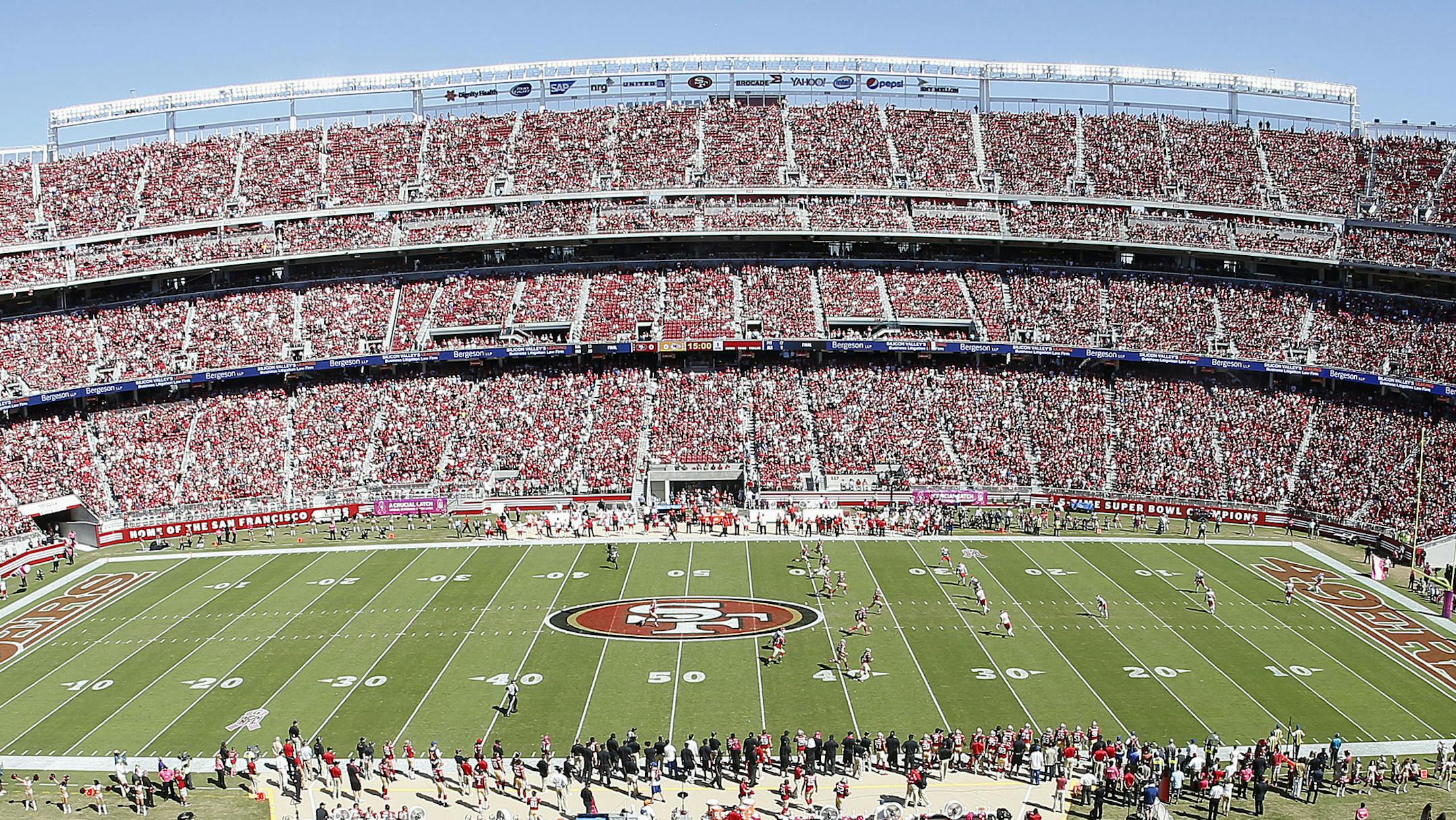 Levi’s Stadium in Santa Clara, Calif. — home of the San Francisco 49ers — will host its first Super Bowl.