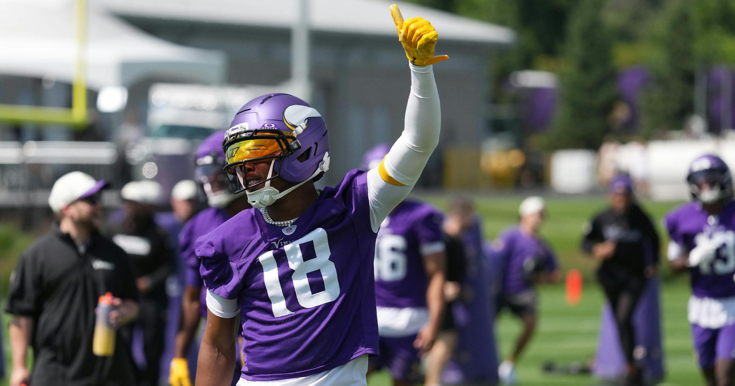 MInnesota Vikings training camp: Justin Jefferson shines for fans