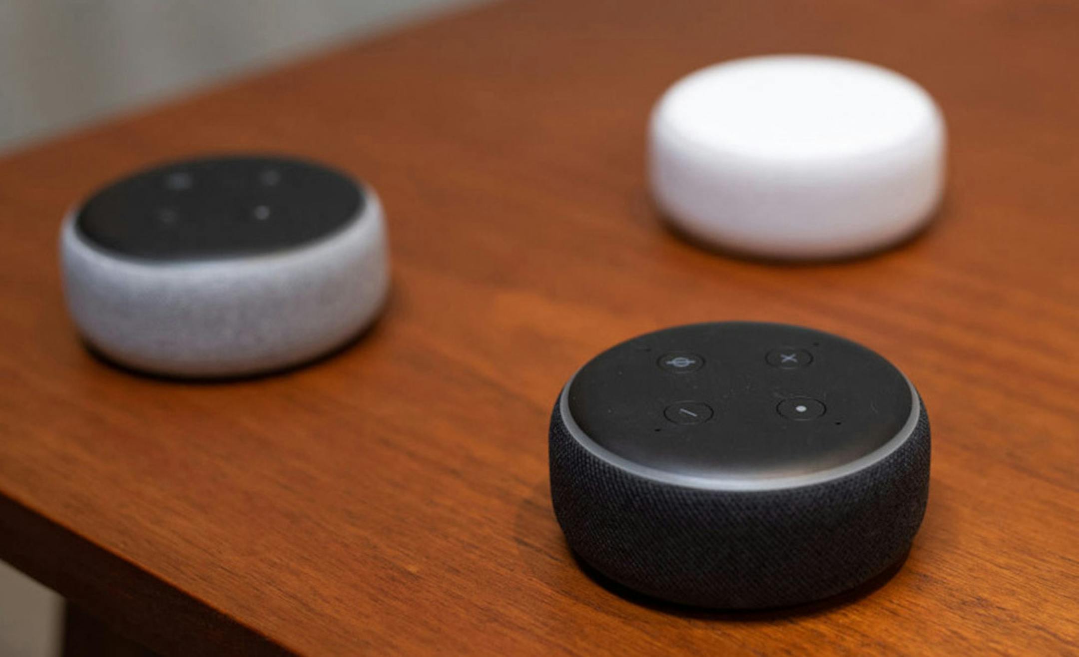Apple, Google and Amazon are combining forces to make it so smart home products work together regardless of what company makes the device. Shown is the Amazon Echo Dot.