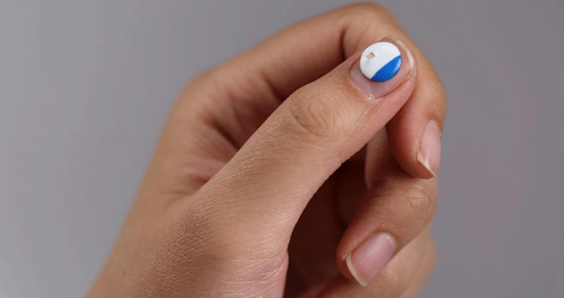 New, smart UV sensors developed by Northwestern University scientists are so tiny they can be worn as stickers, jewelry - or even nail art.