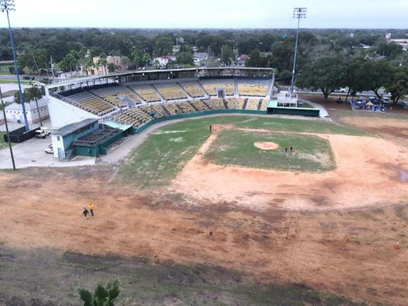 Tinker Field in December 2014, shortly before the Gophers football team played in the nearby Citrus Bowl.