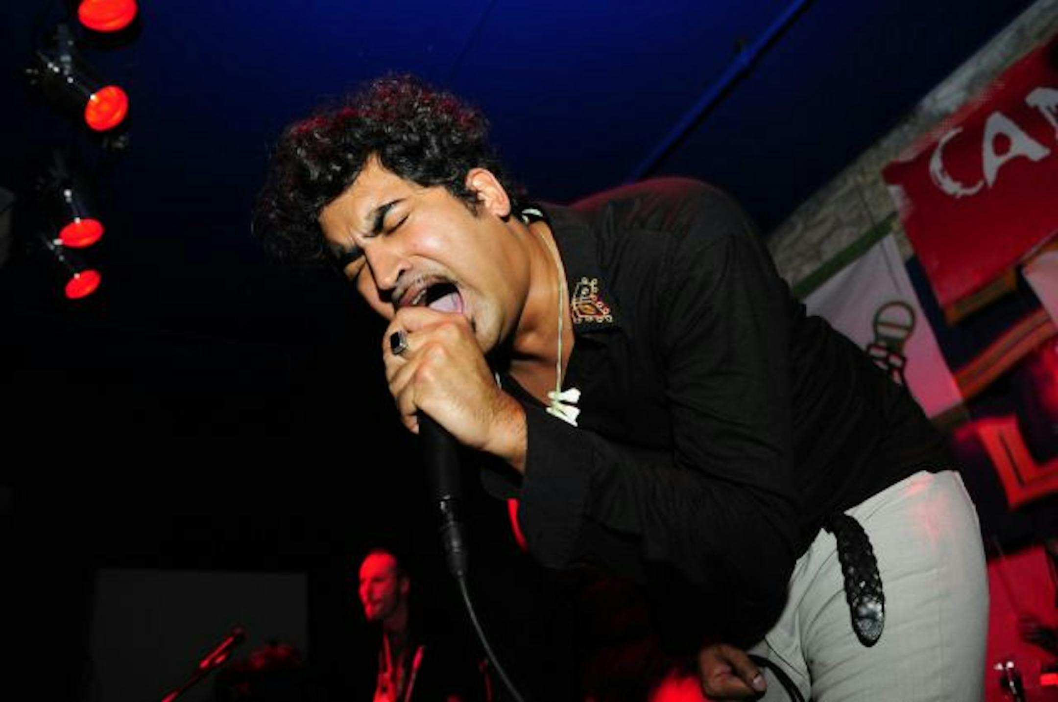 King Khan & the Shrines perform at the South By Southwest music festival in Austin, Texas on March 19, 2009.
