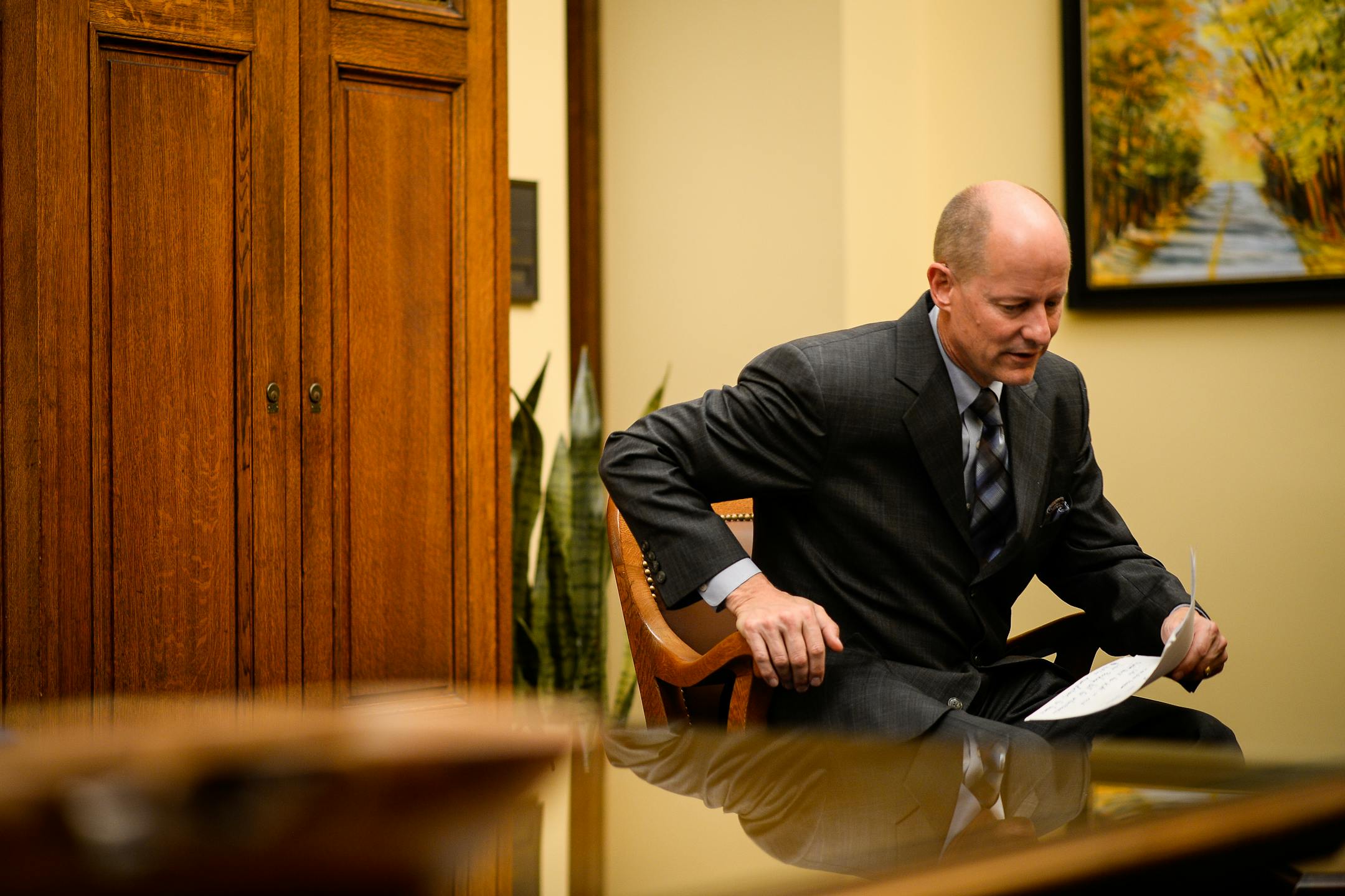 Senate Majority Leader Paul Gazelka was seen as crucial to keeping budget talks moving forward at a key point.