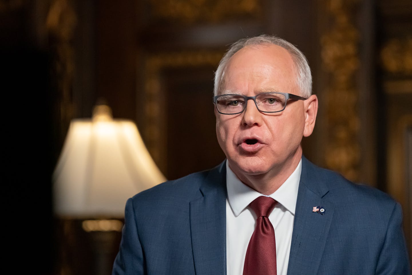 Campaign check Does Gov. Tim Walz own lake property in South Dakota?